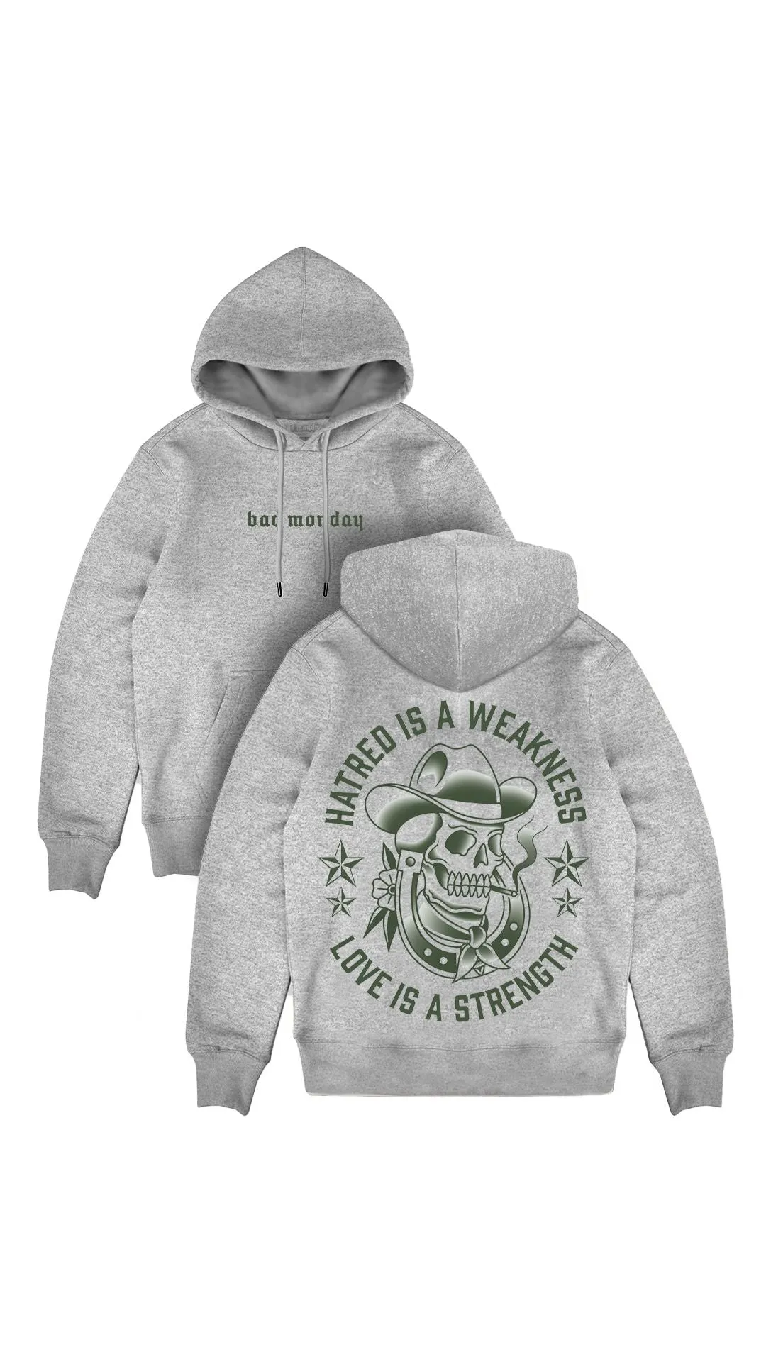 Heavy Weight Love Is A Strength Hoodie