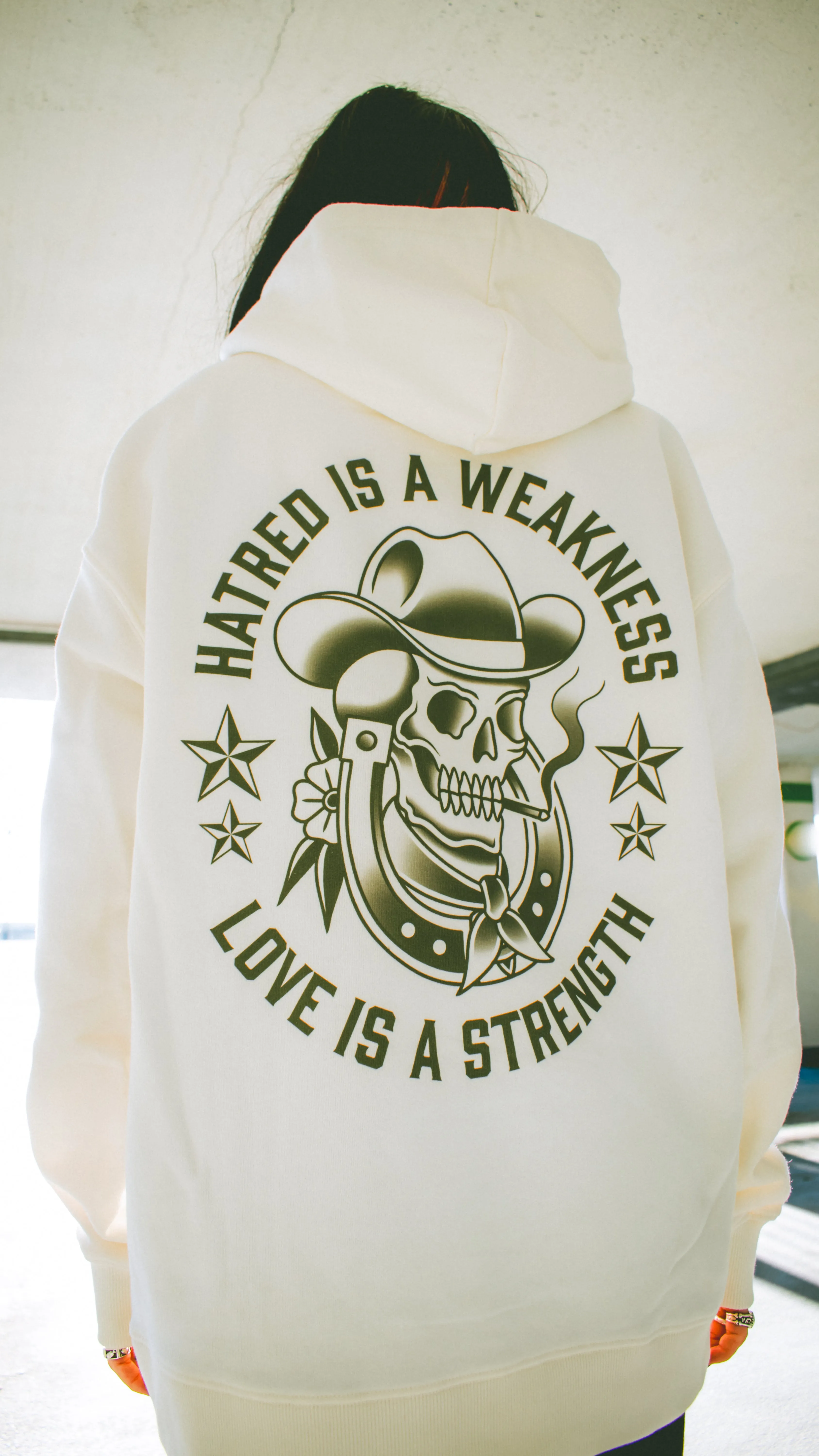 Heavy Weight Love Is A Strength Hoodie