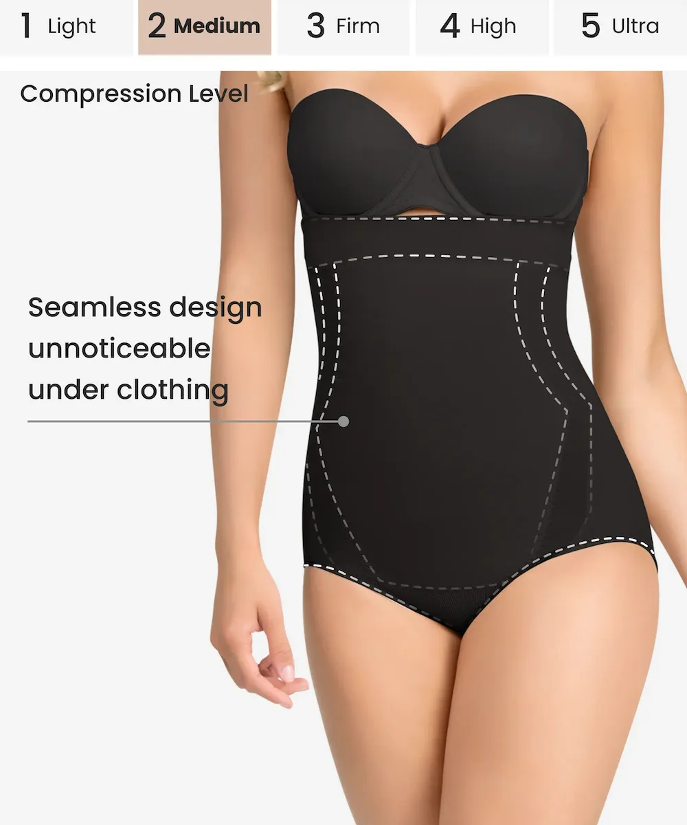 High-Waist Tummy Control Shaper In Panty