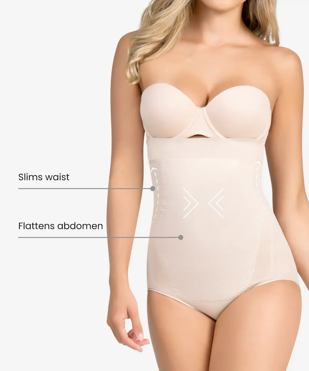 High-Waist Tummy Control Shaper In Panty