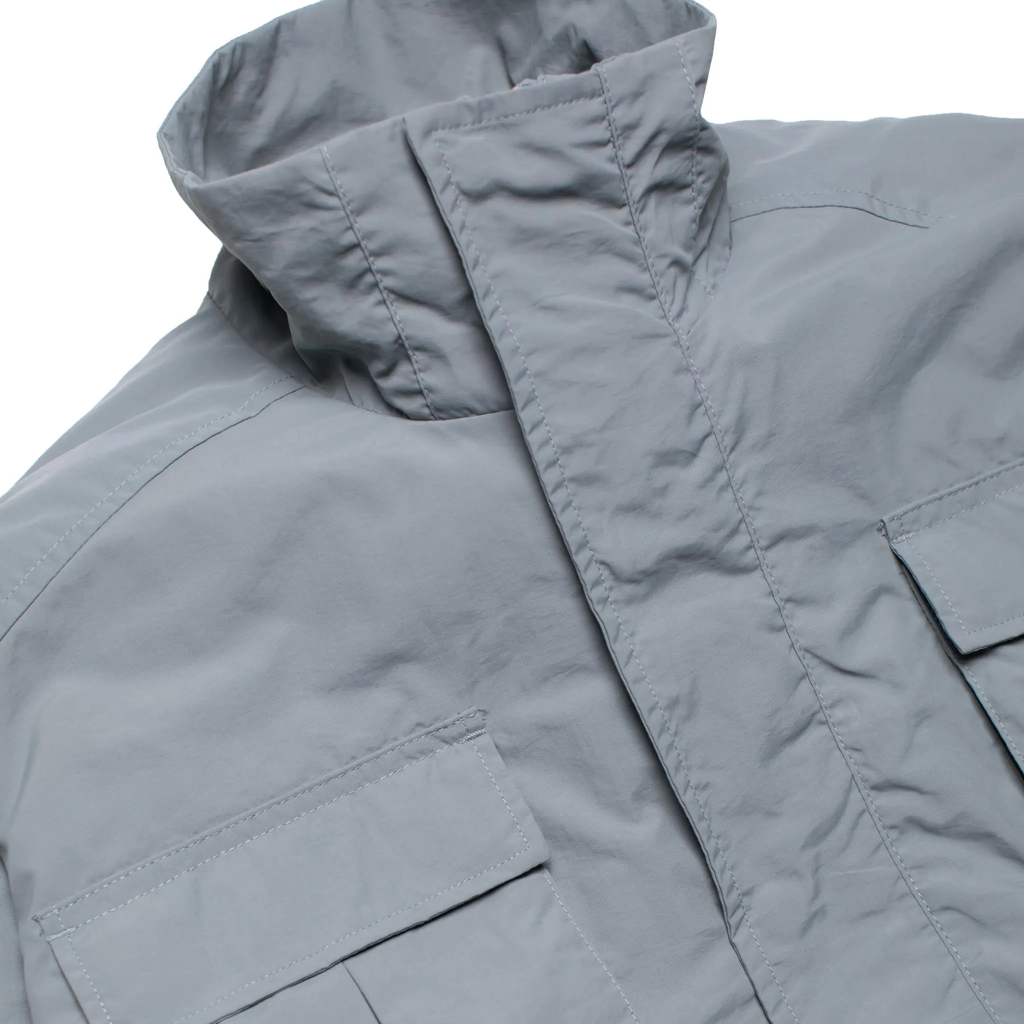 HOMME  Cargo Pocket Bomber Jacket Grey