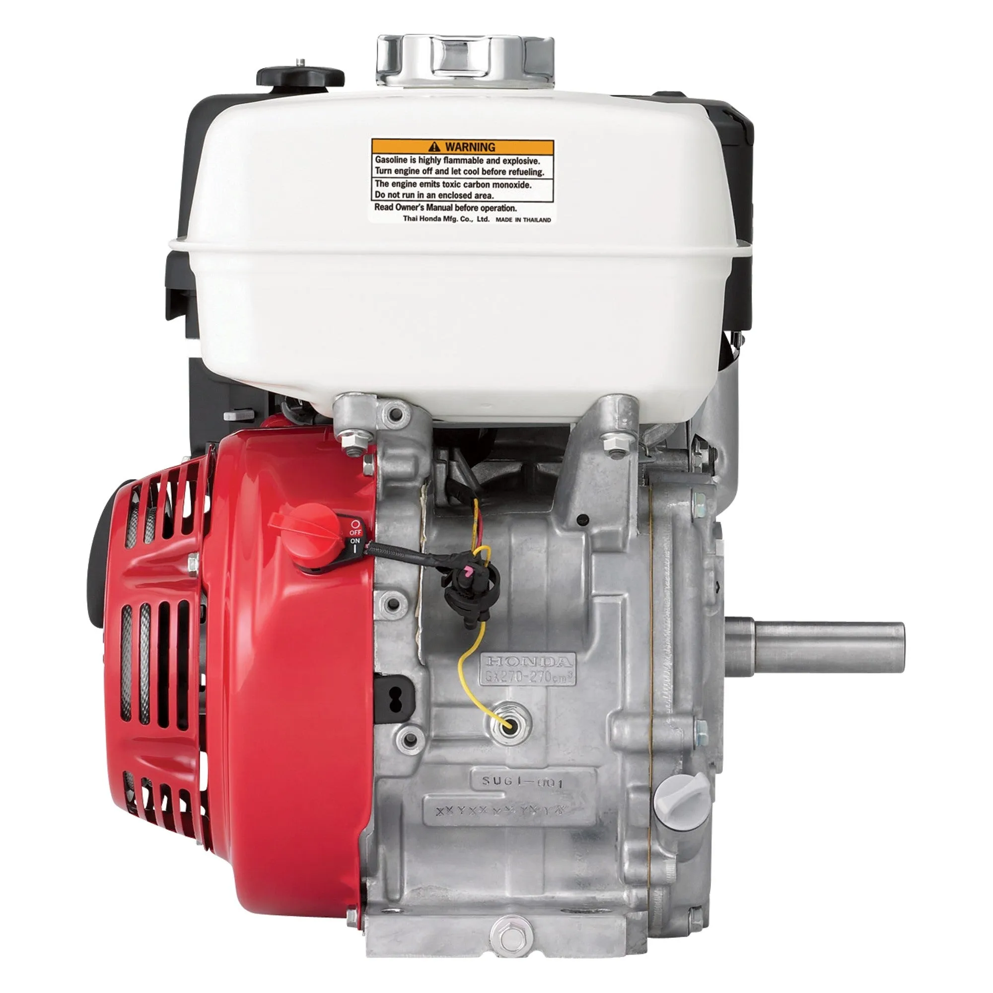 Honda GX270UT2QA2 Horizontal OHV Engine 270cc GX Series 1in. x 3 31/64in. Shaft