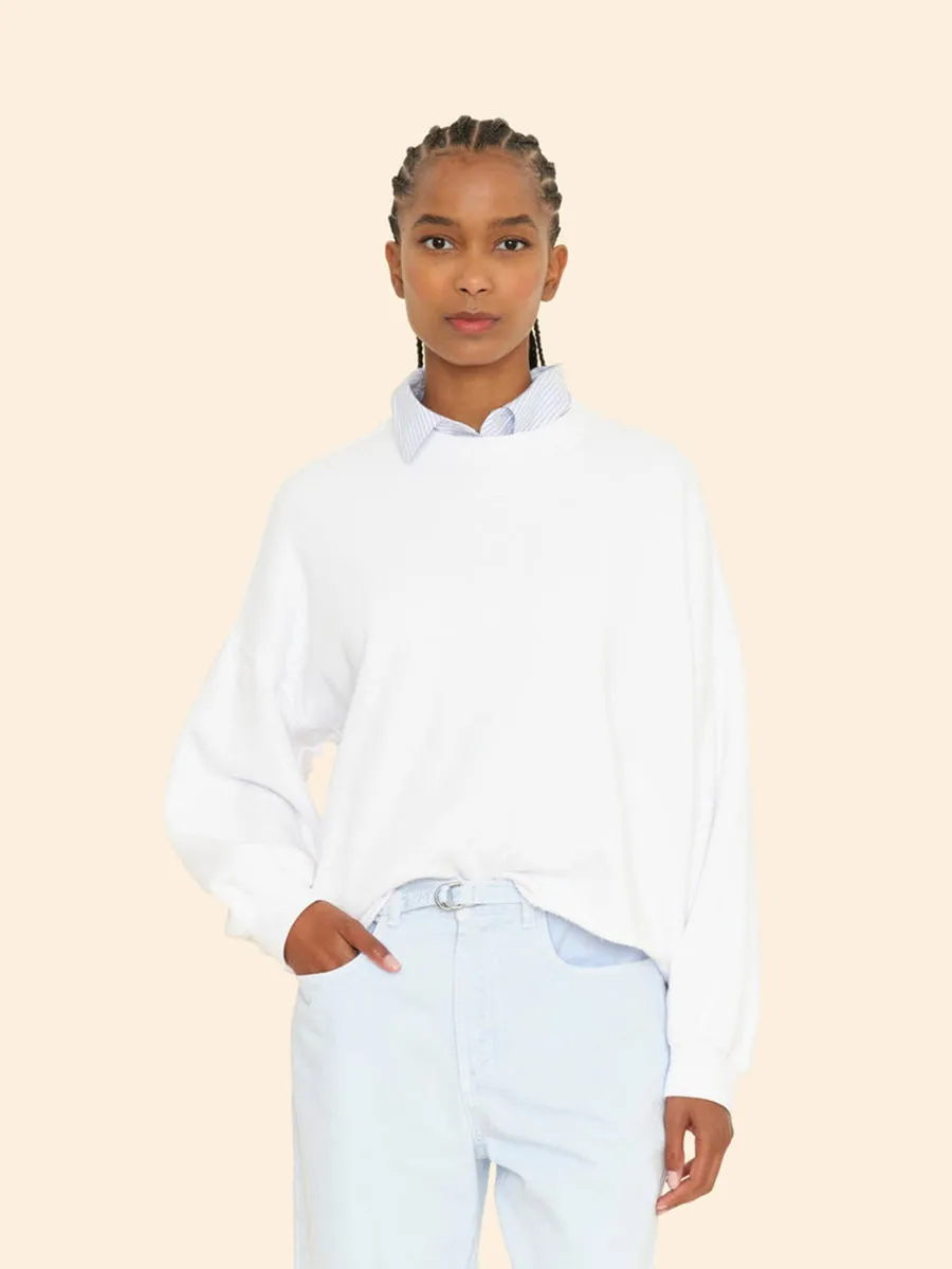 Honor Sweatshirt in White