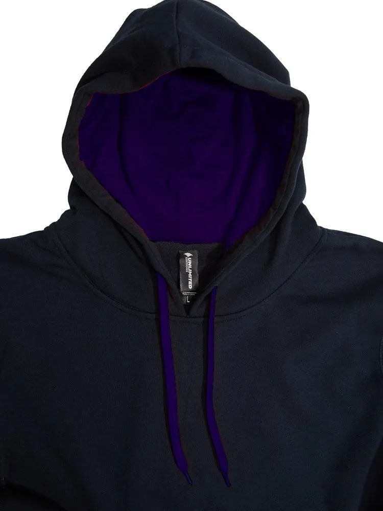 HP03 CF Crew Contrast Adults Hoodie