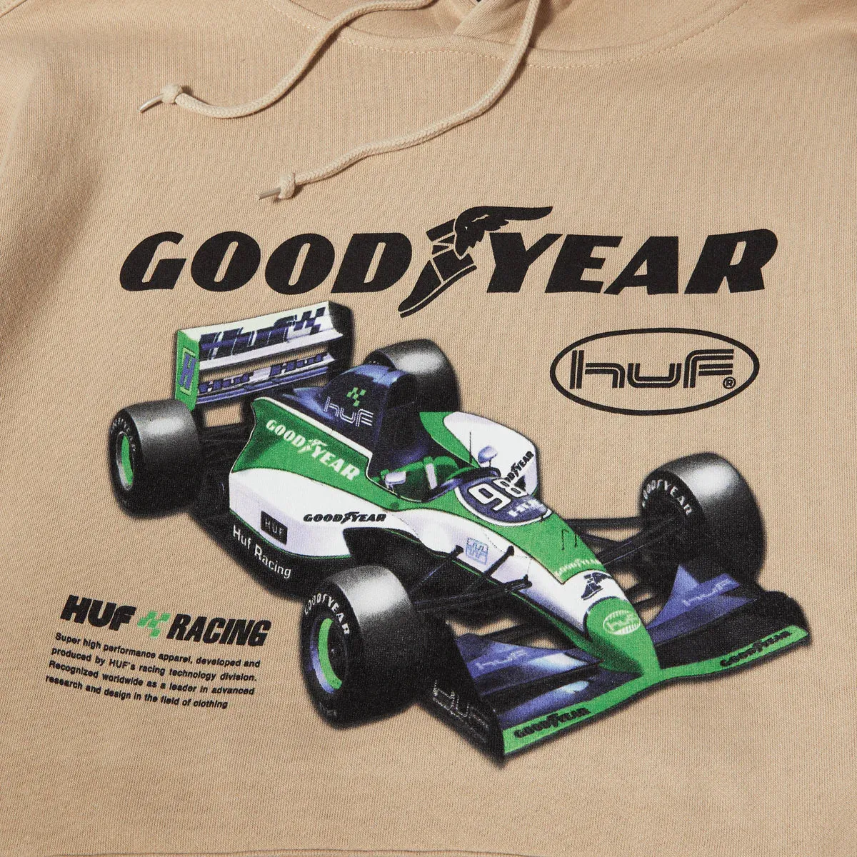 HUF X GOODYEAR FINAL LAP PULLOVER HOODIE