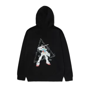 HUF X GUNDAM TRIPLE TRIANGLE PULLOVER HOOD BLACK