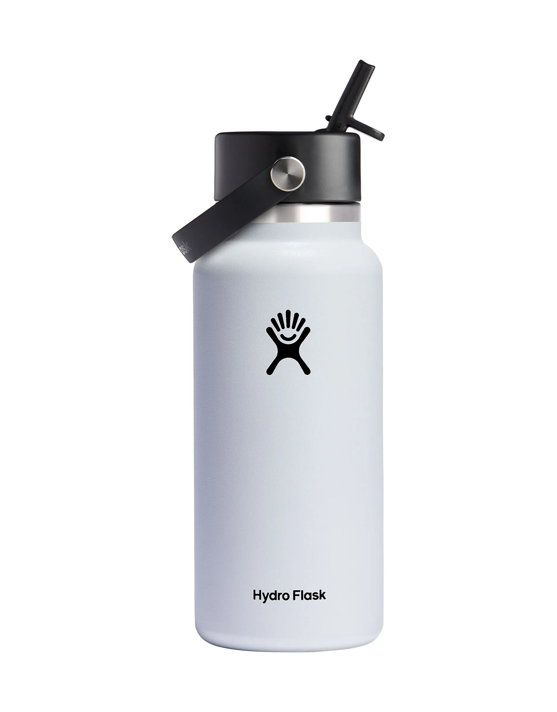 Hydro Flask Wide 32oz Insulated Drink Bottle with Flex Straw Cap (946ml)