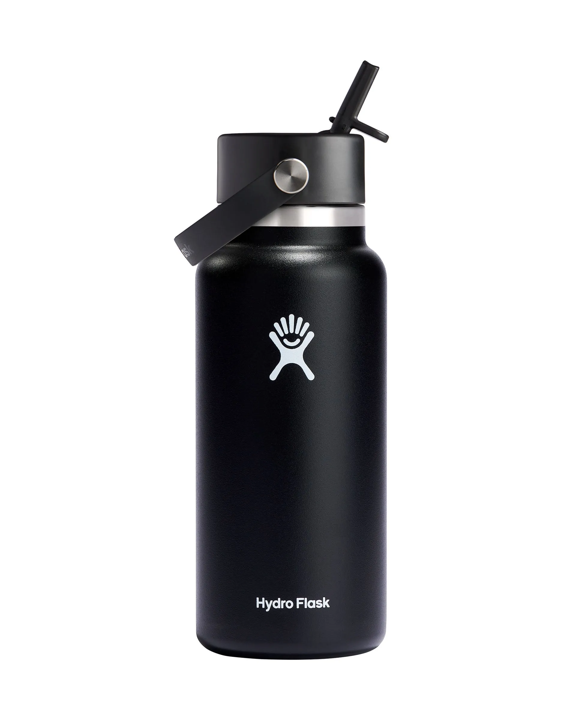 Hydro Flask Wide 32oz Insulated Drink Bottle with Flex Straw Cap (946ml)