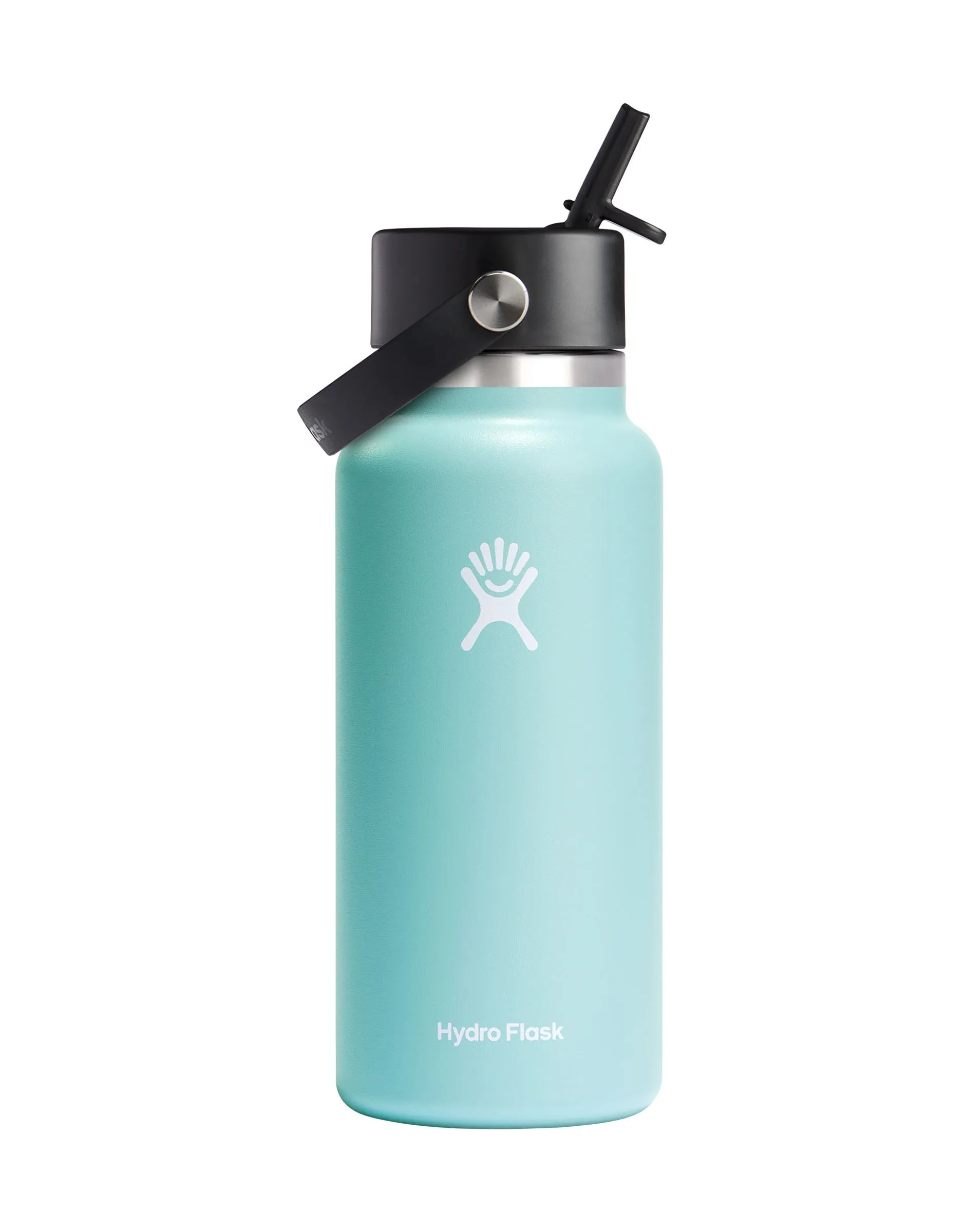 Hydro Flask Wide 32oz Insulated Drink Bottle with Flex Straw Cap (946ml)