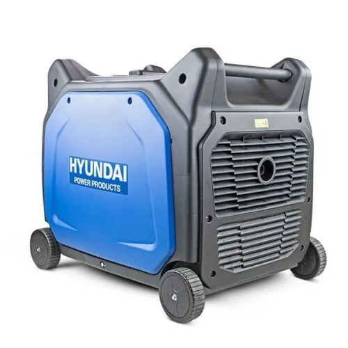 Hyundai HY6500SEi 6600W/6.6kW Remote Electric Start Petrol Portable Inverter Generator
