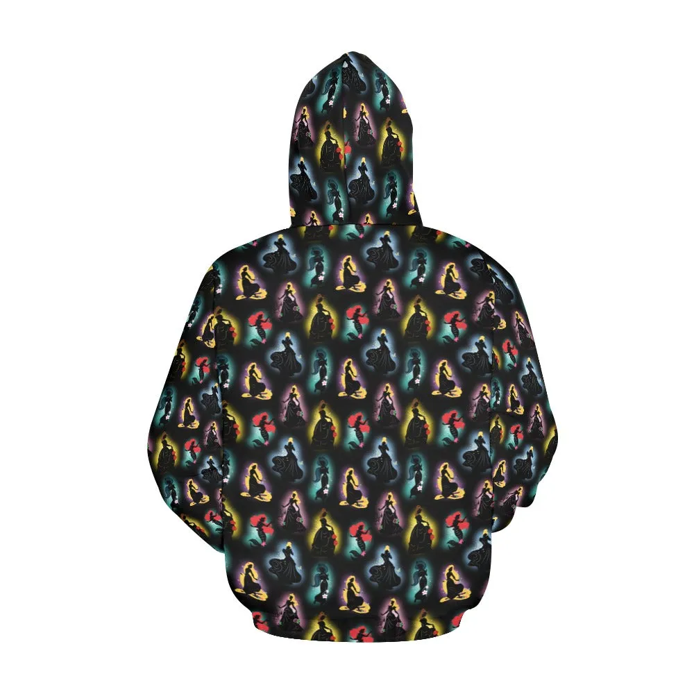 Illuminated Princesses Hoodie for Women