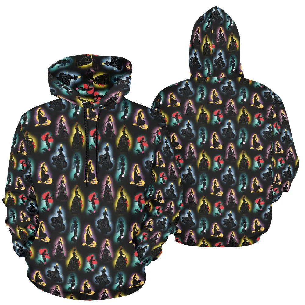 Illuminated Princesses Hoodie for Women