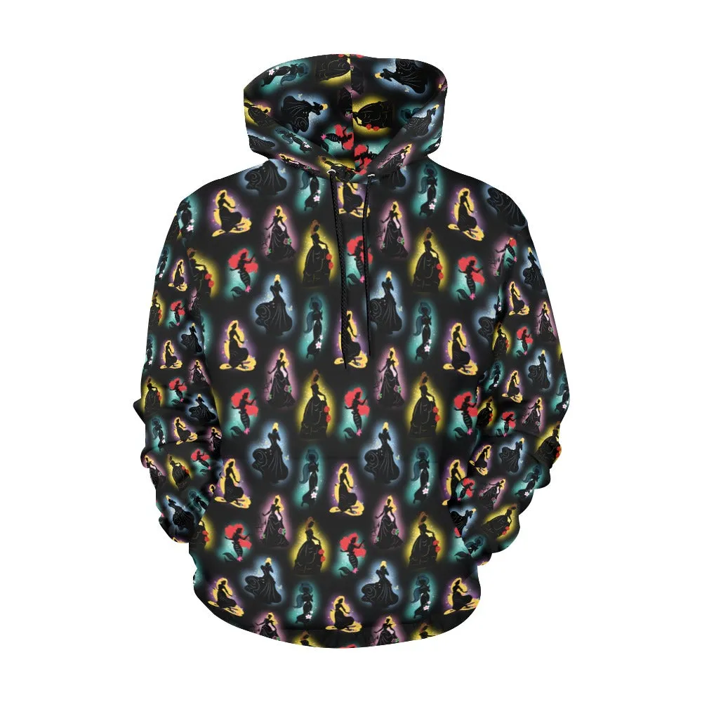 Illuminated Princesses Hoodie for Women