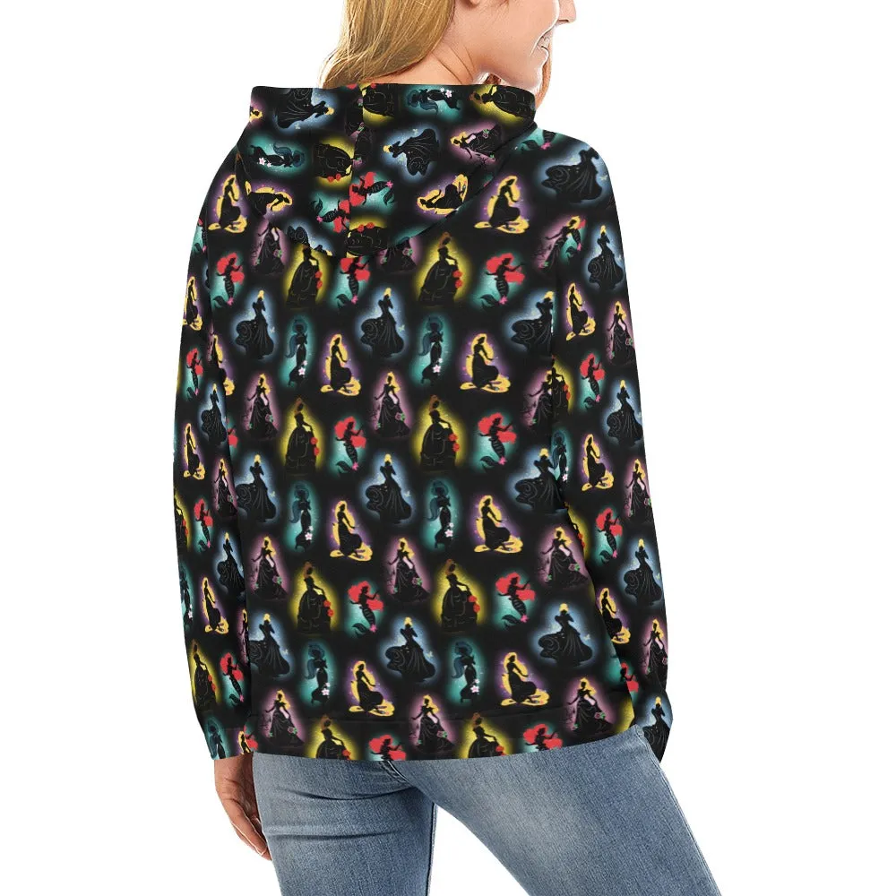 Illuminated Princesses Hoodie for Women