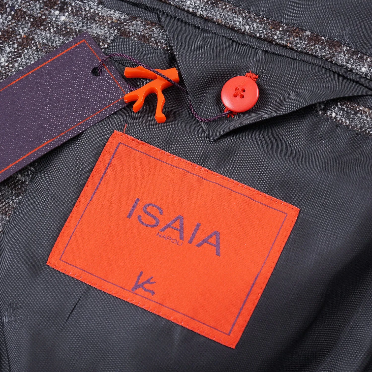 Isaia Silk Wool and Cashmere Sport Coat