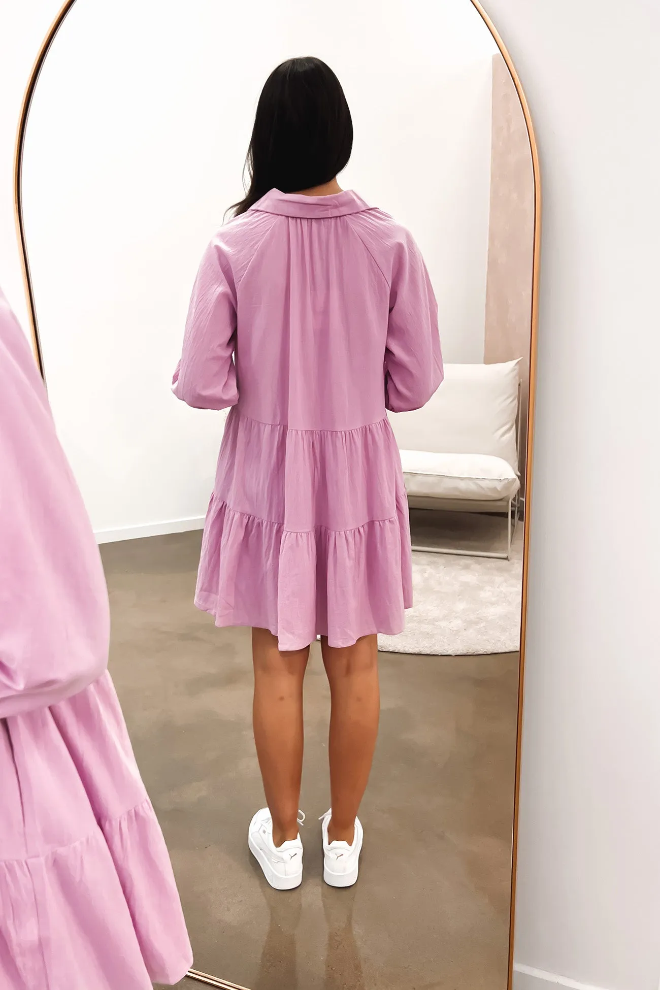 Jared Mini Dress Lilac