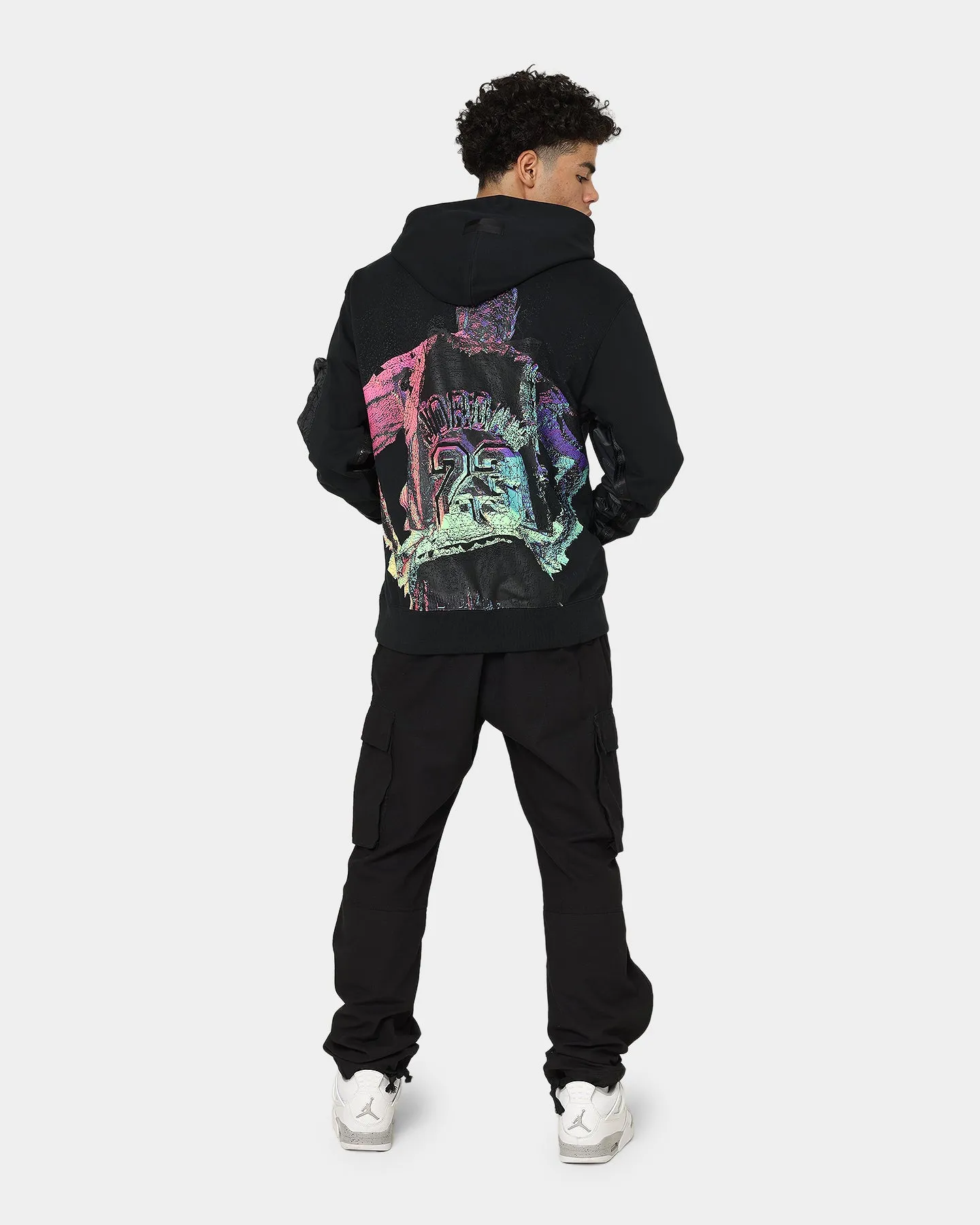 Jordan Jordan 23 Engineered Statement Fleece Pullover Hoodie Black