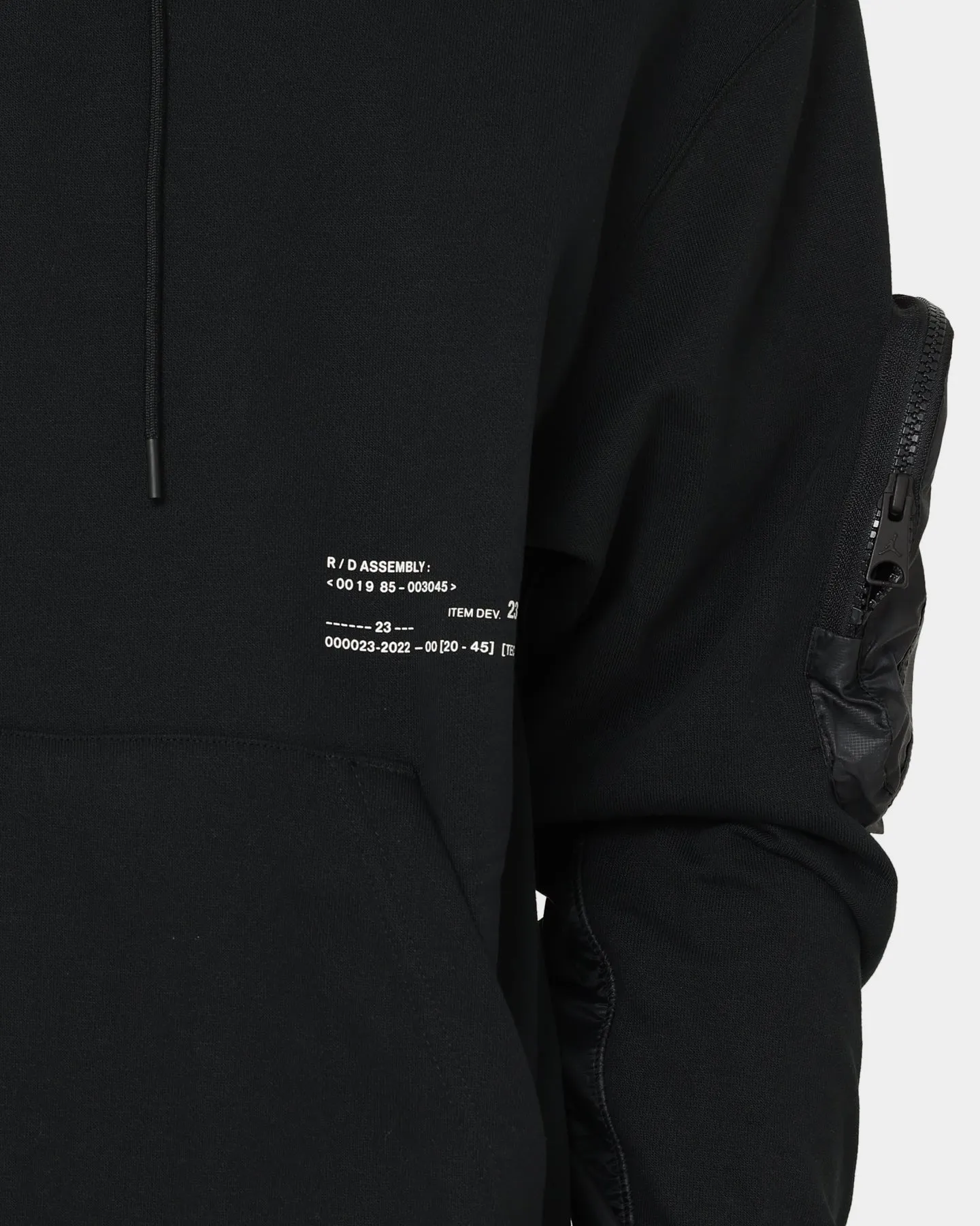Jordan Jordan 23 Engineered Statement Fleece Pullover Hoodie Black