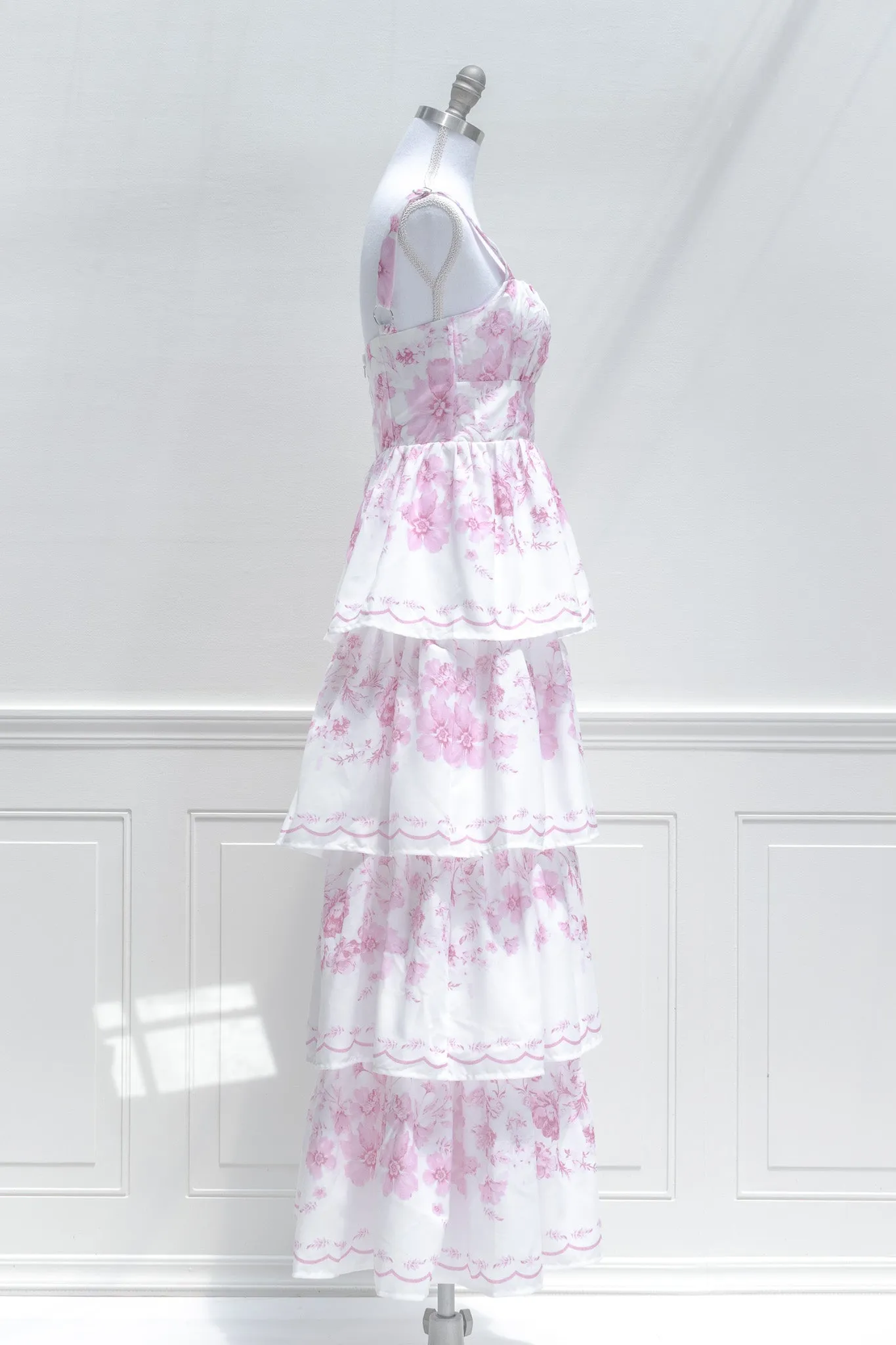 La Vie En Rose Maxi Dress - Rose Pink
