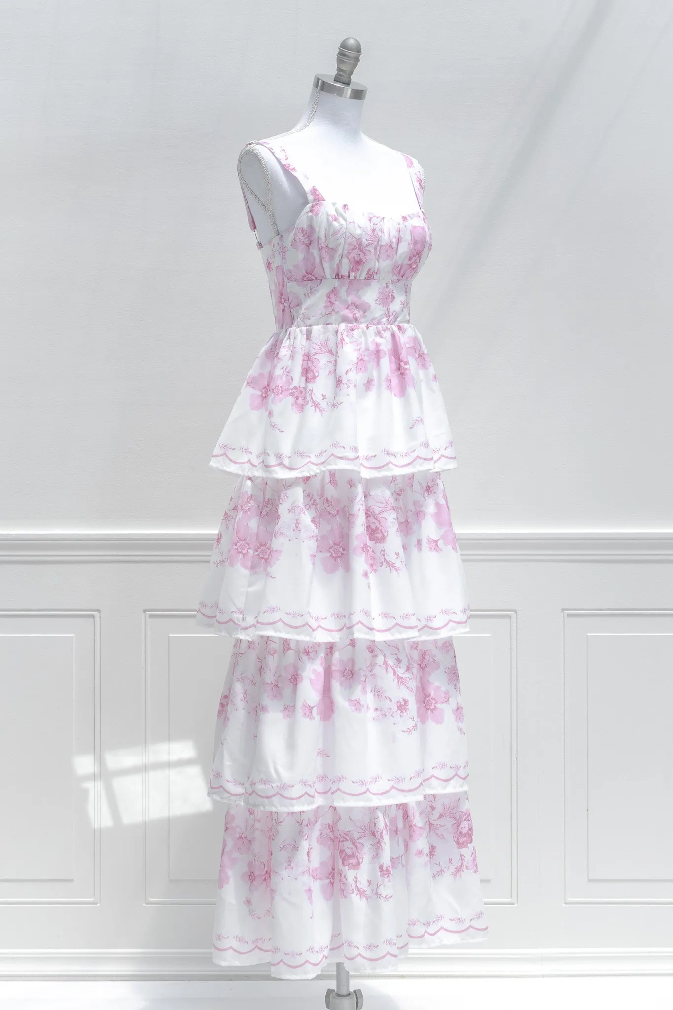 La Vie En Rose Maxi Dress - Rose Pink