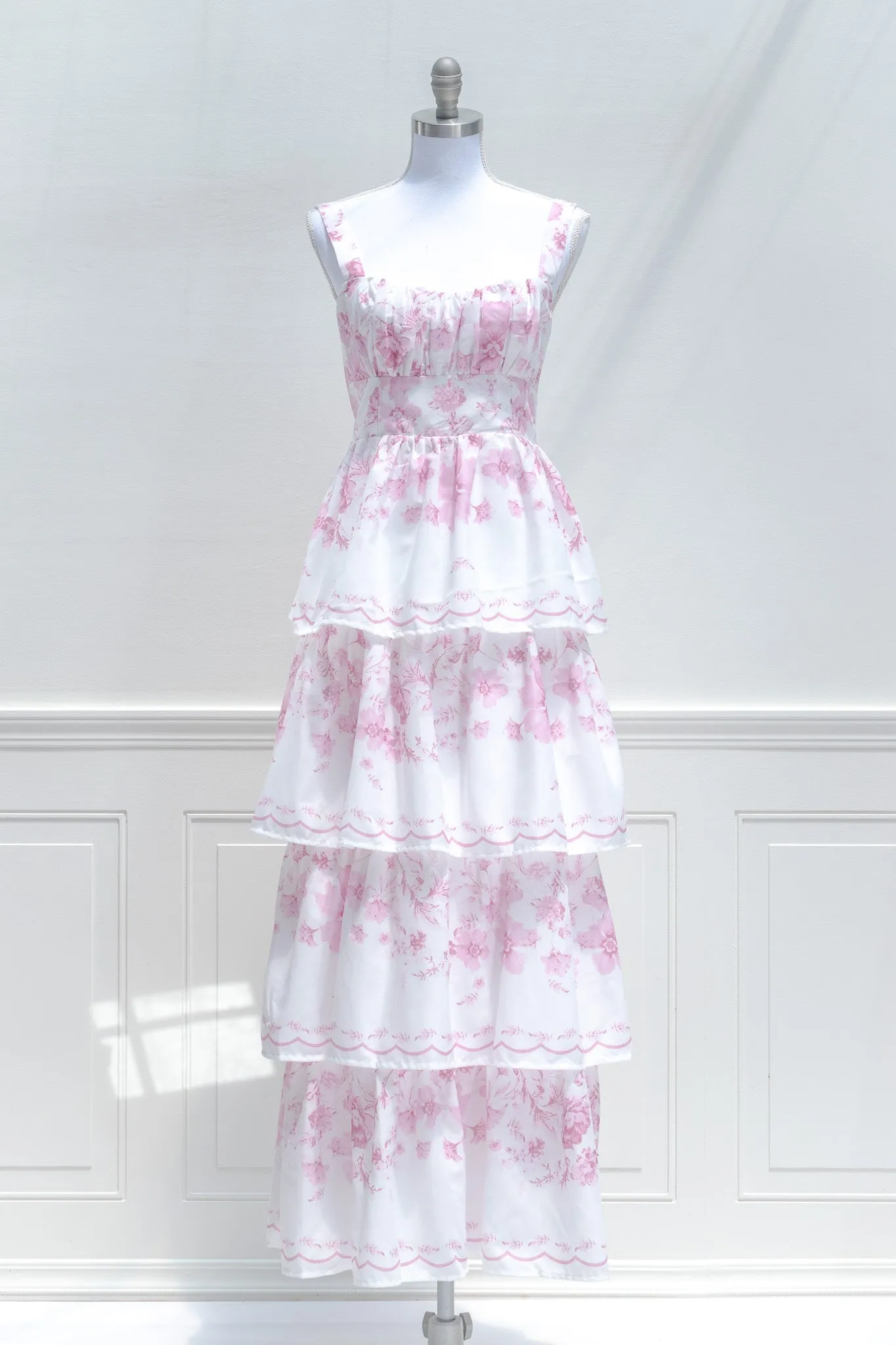 La Vie En Rose Maxi Dress - Rose Pink