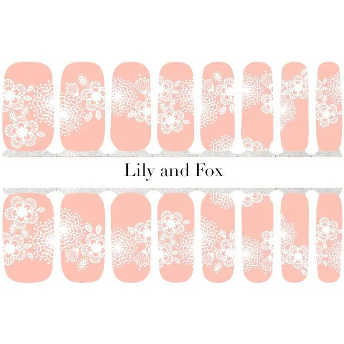Lily and Fox - Nail Wrap - Cashmere Rose