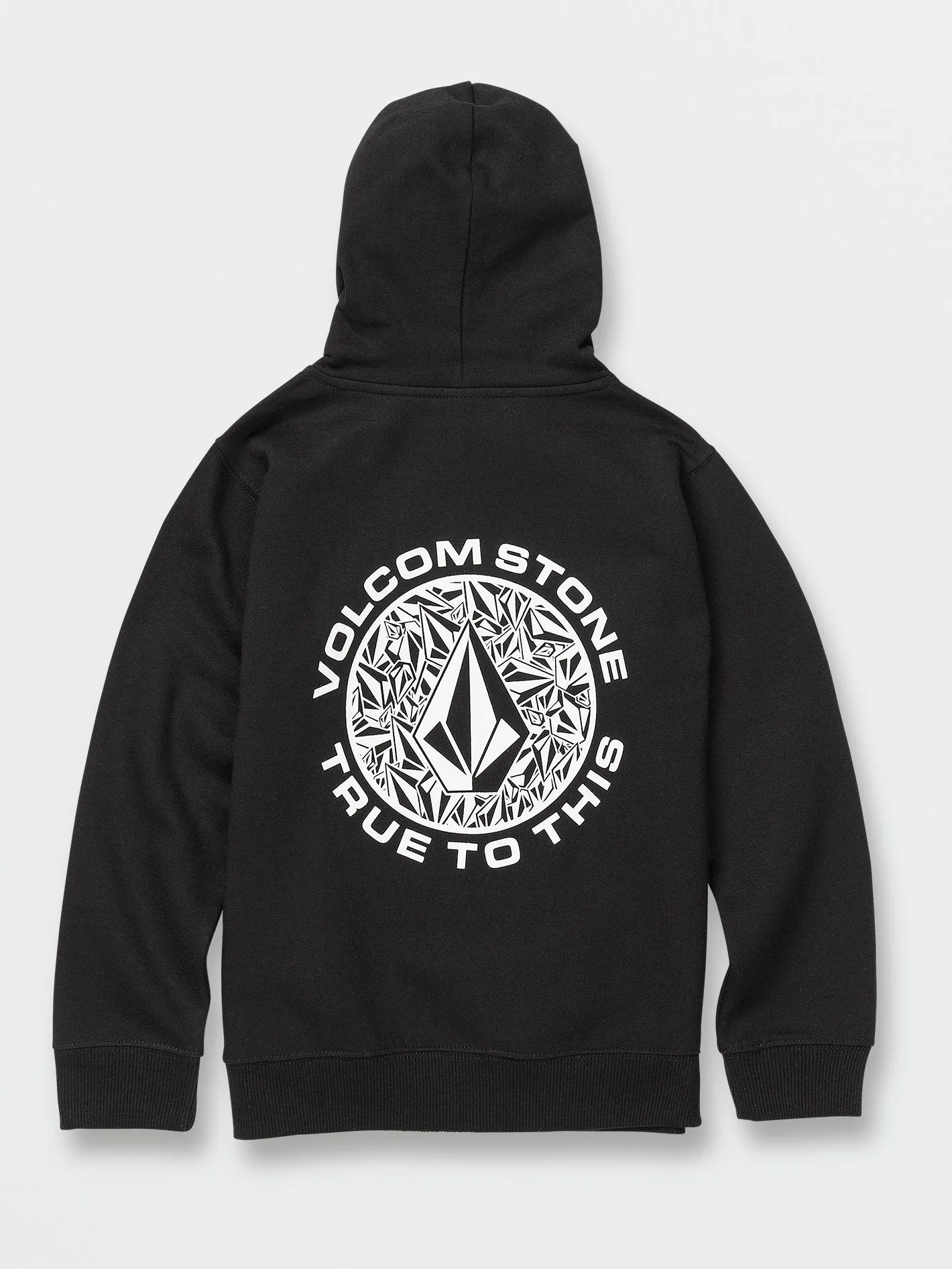 Little Boys True To This Pullover Hoodie - Black
