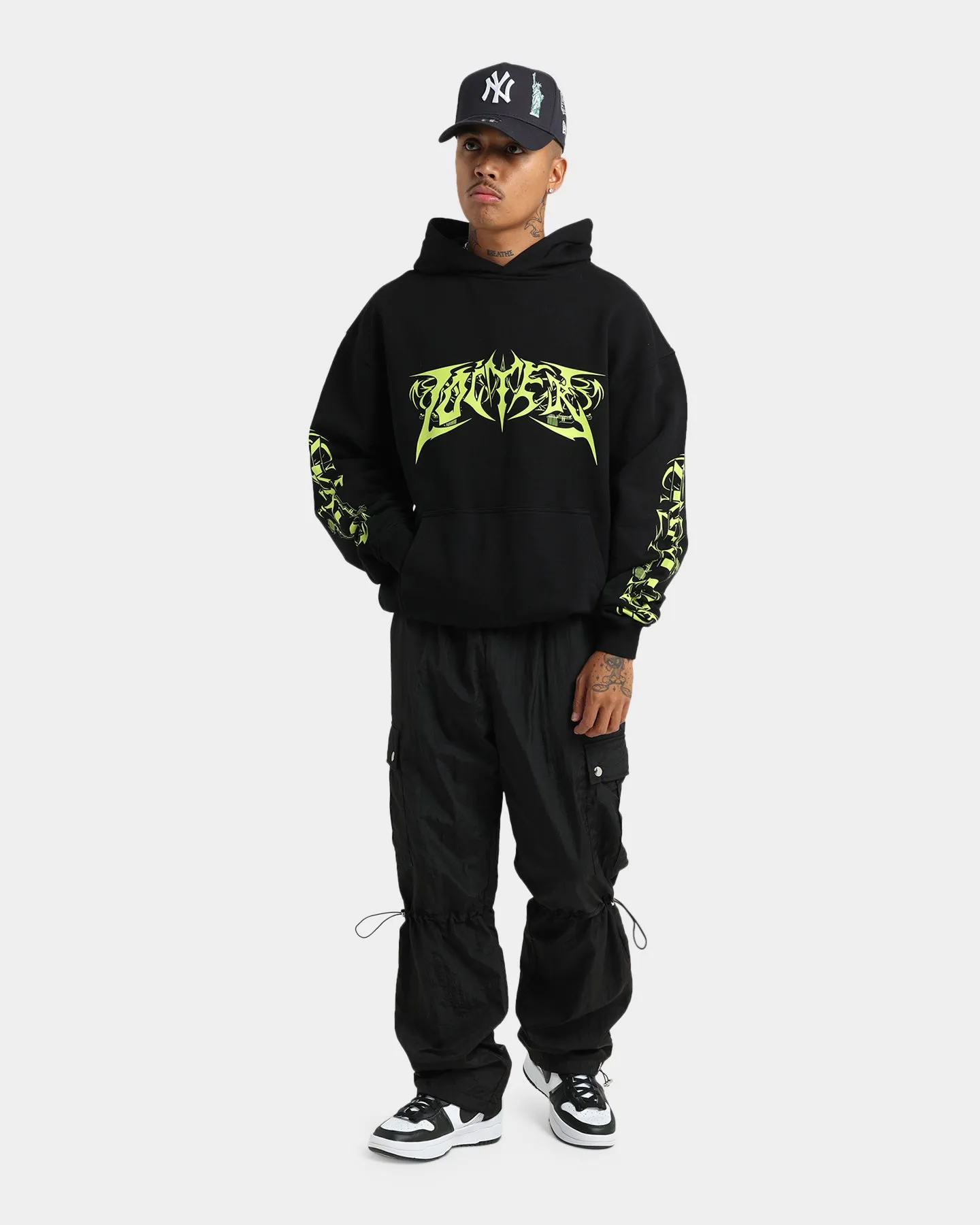 Loiter Anarchy Hoodie Black