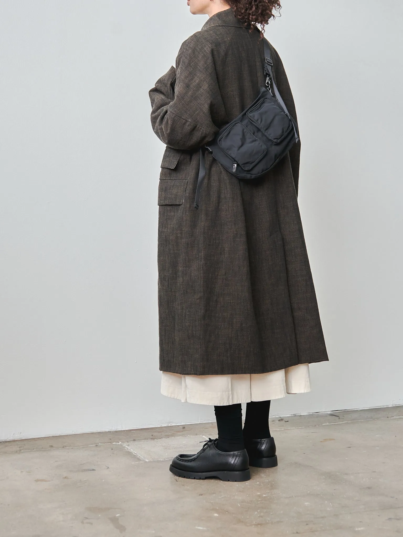 Loose Coat - Cotton Wool Natte
