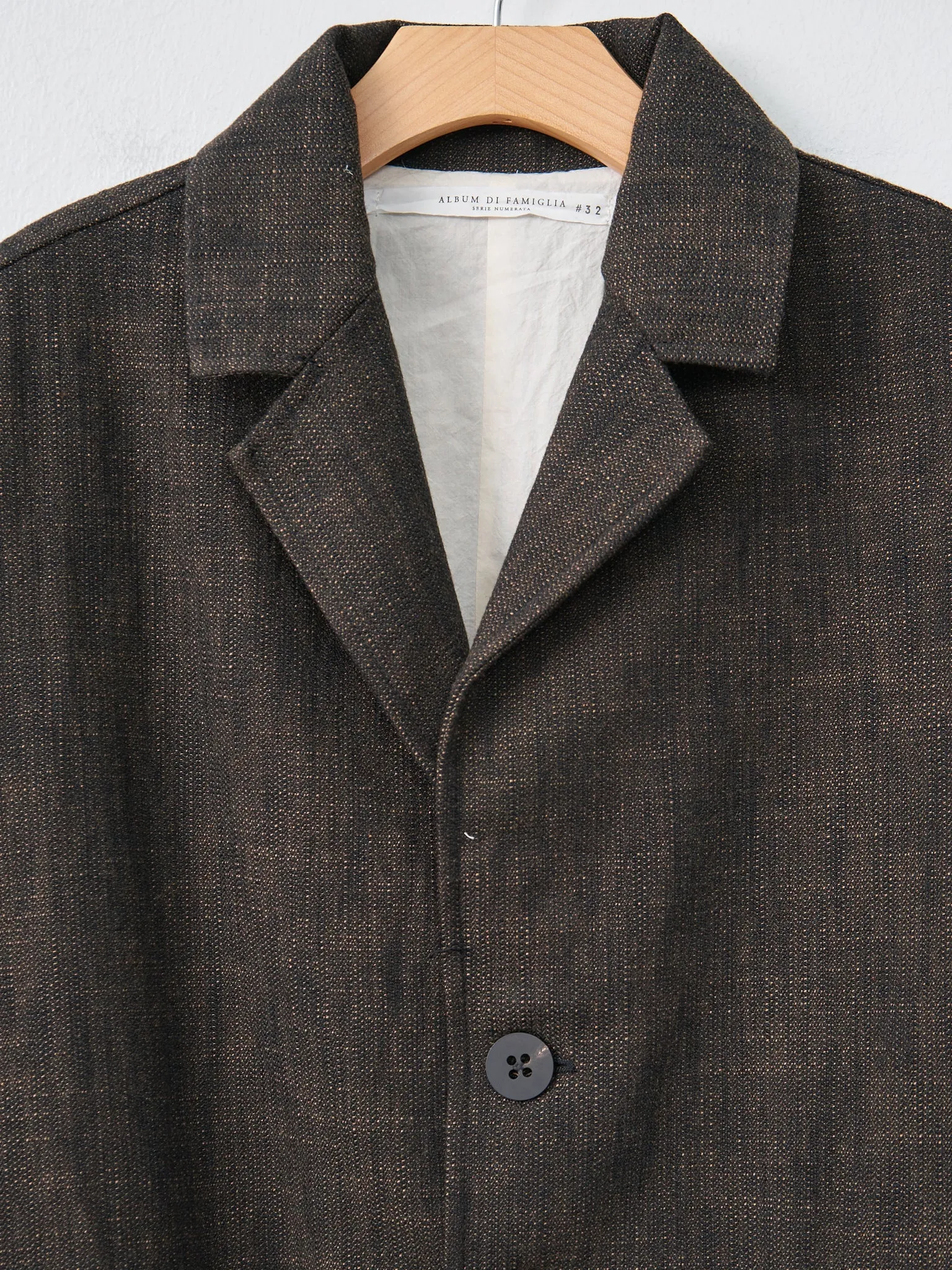 Loose Coat - Cotton Wool Natte