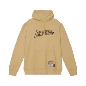 Los Angeles Lakers Khaki Black Hoodie