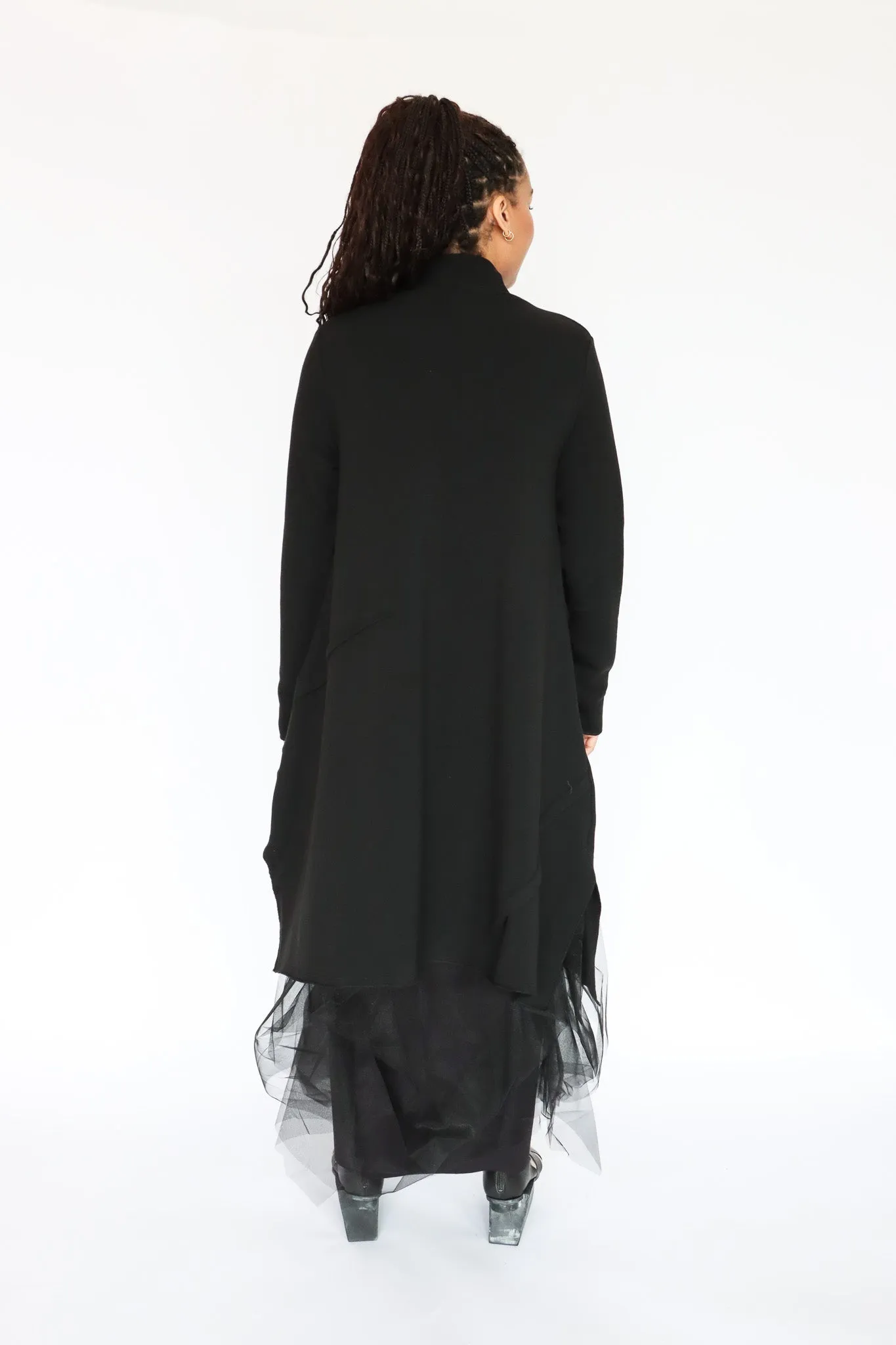 LUUKAA Pleated Cardigan