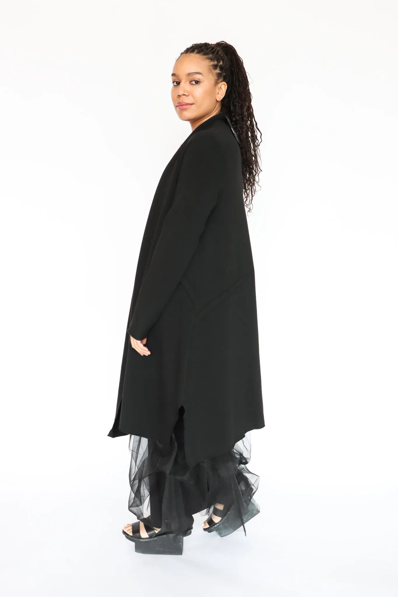 LUUKAA Pleated Cardigan