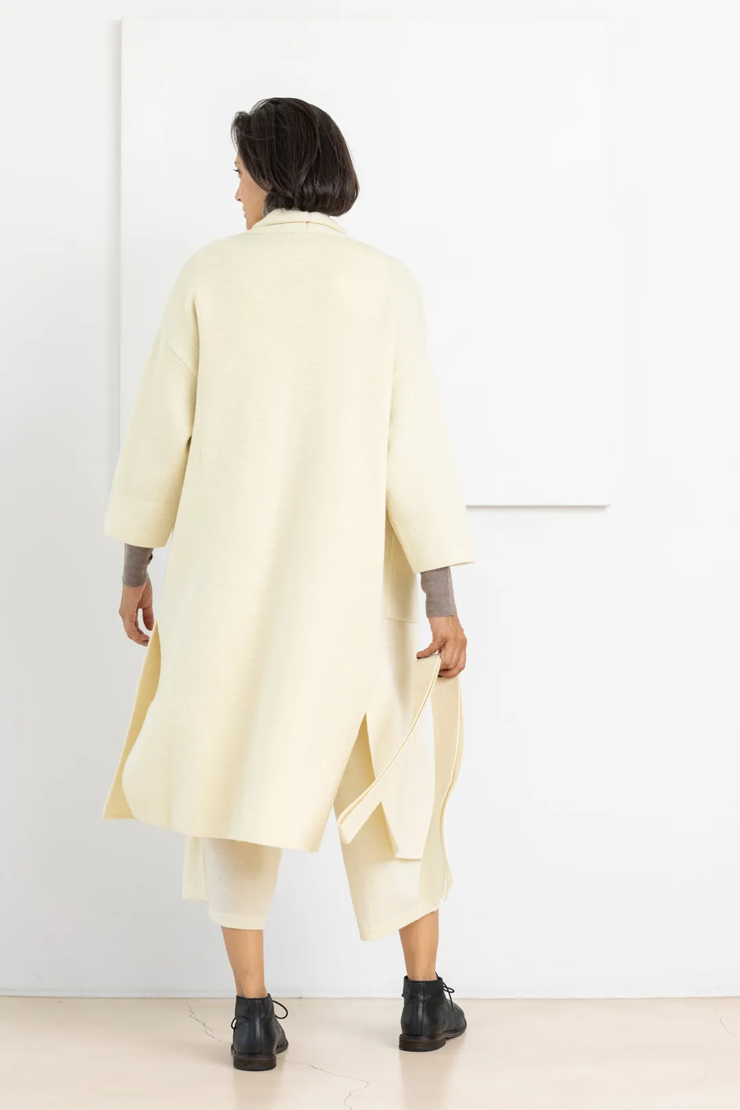 MA' RY' YA LONG COAT WHITE