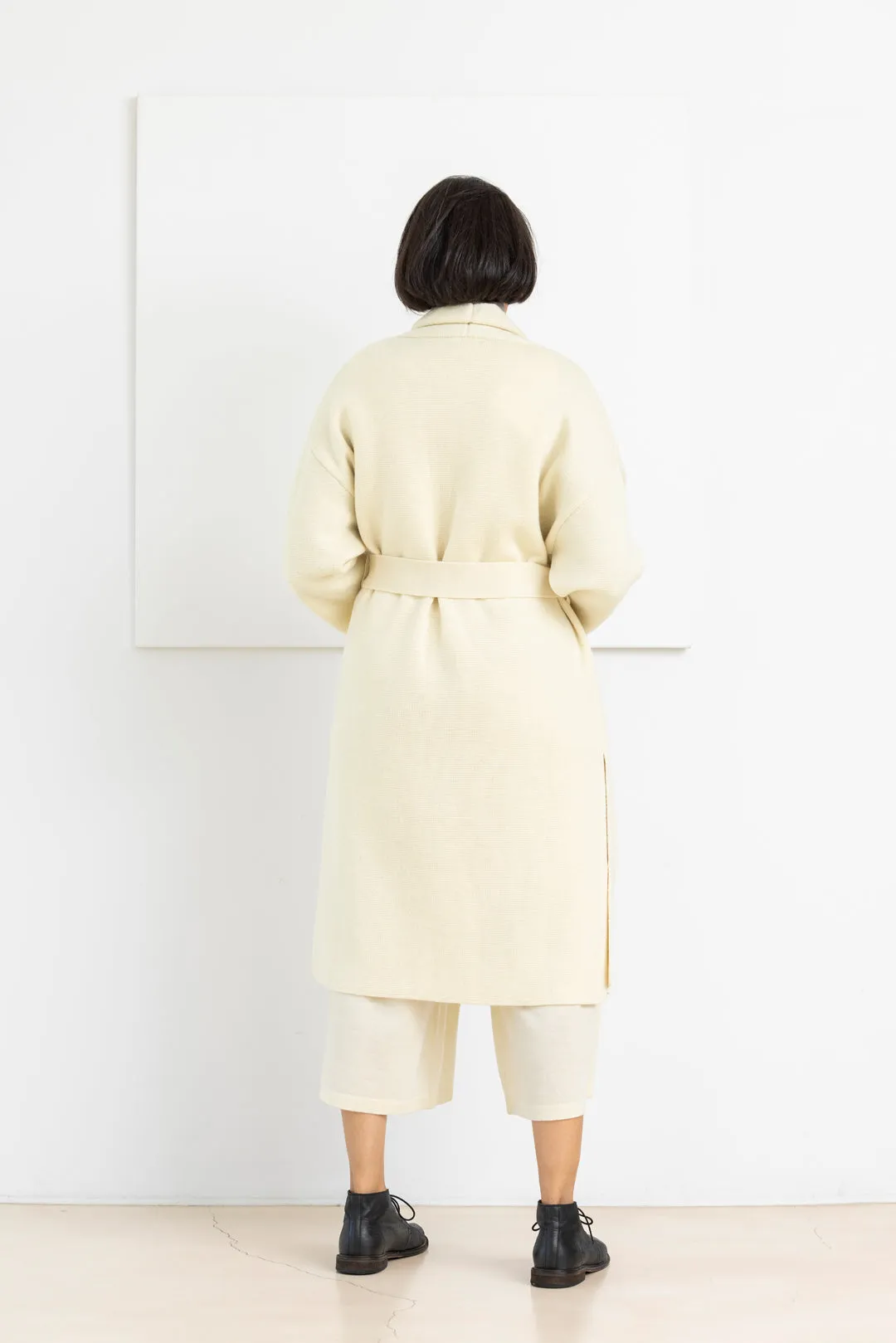 MA' RY' YA LONG COAT WHITE