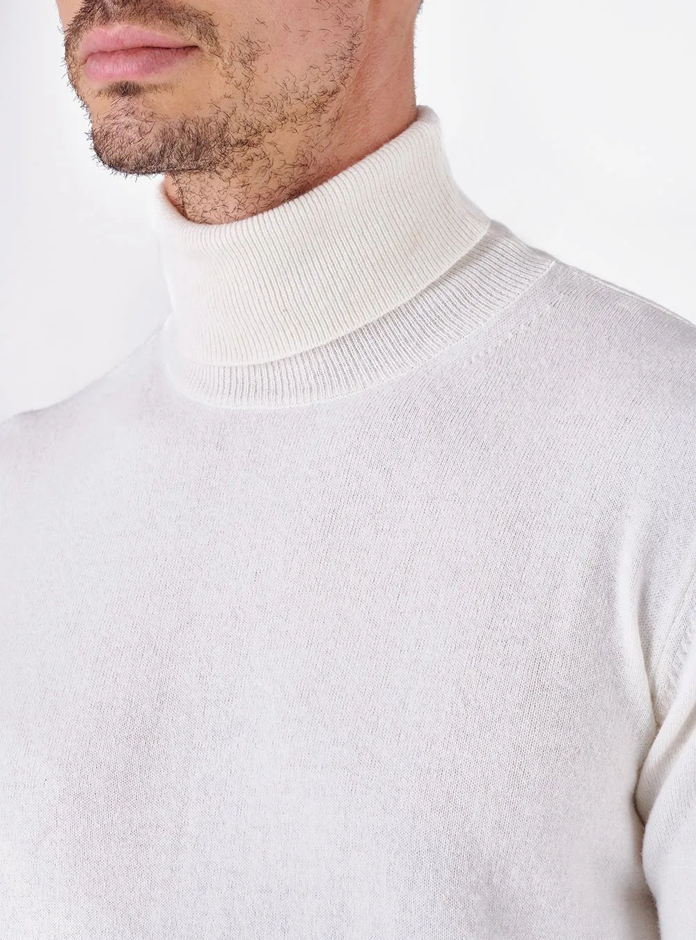 Maglia Collo Alto in Lana Cashmere - Andrey
