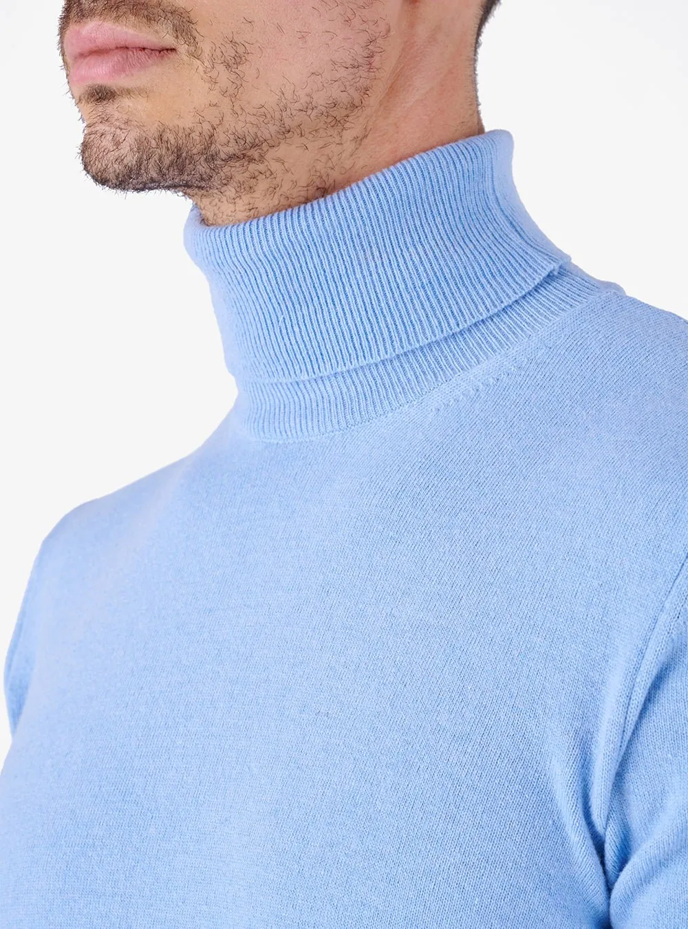 Maglia Collo Alto in Lana Cashmere - Andrey