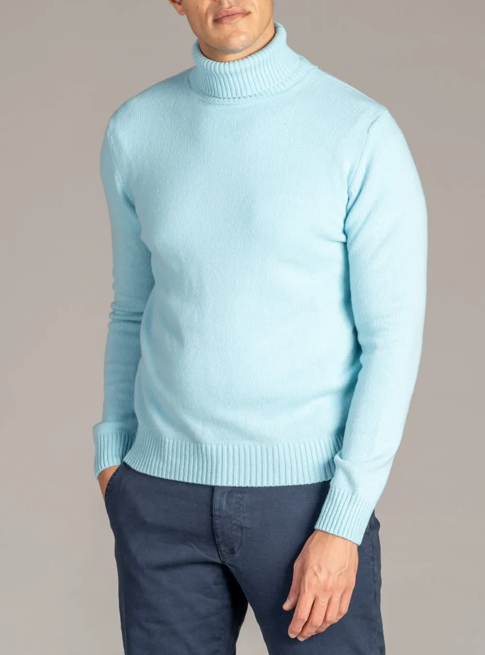 Maglia Collo Alto in Lana Cashmere - Finesse