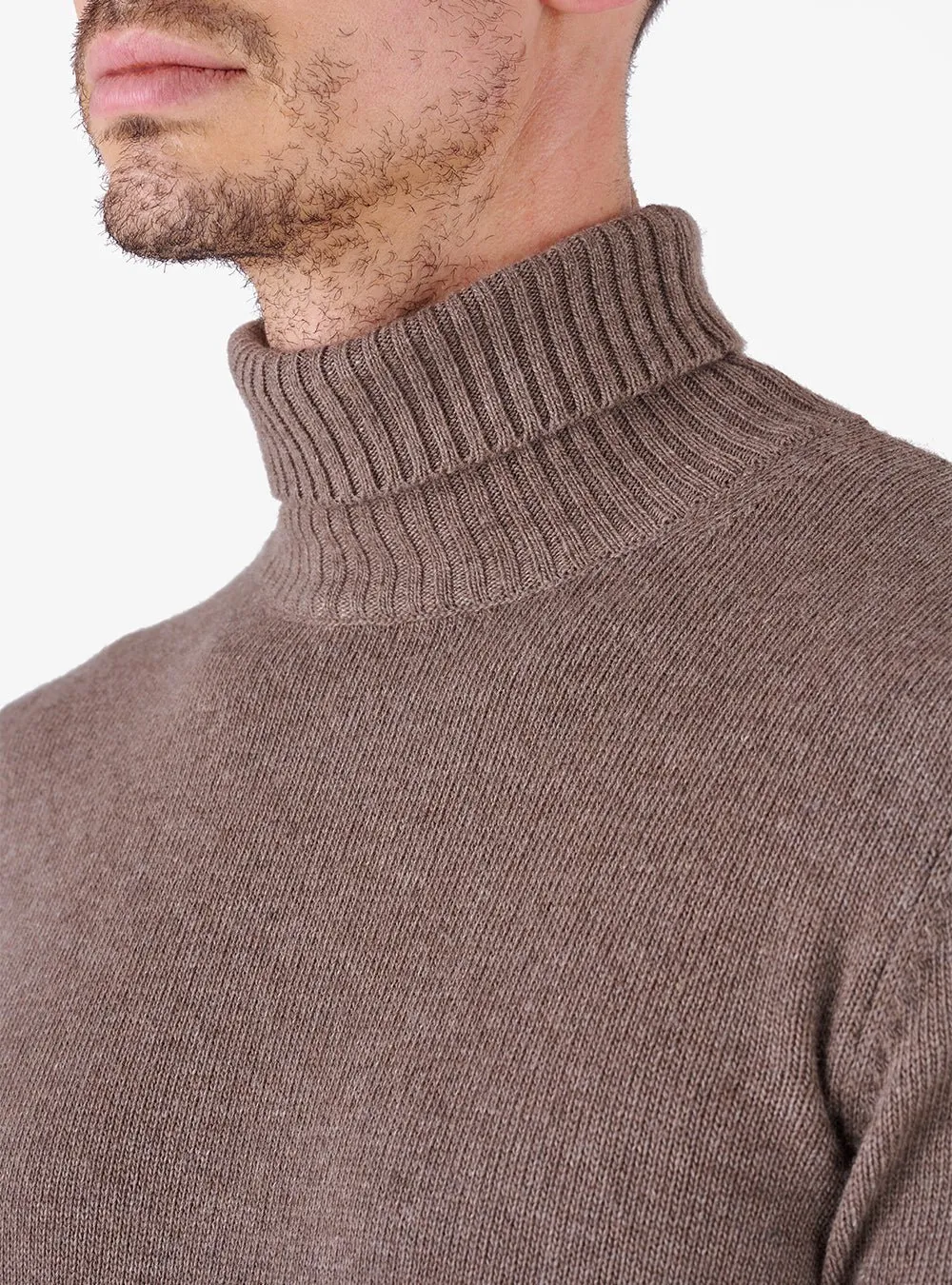 Maglia Collo Alto in Lana Cashmere - Finesse