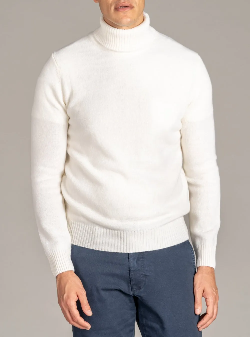 Maglia Collo Alto in Lana Cashmere - Finesse