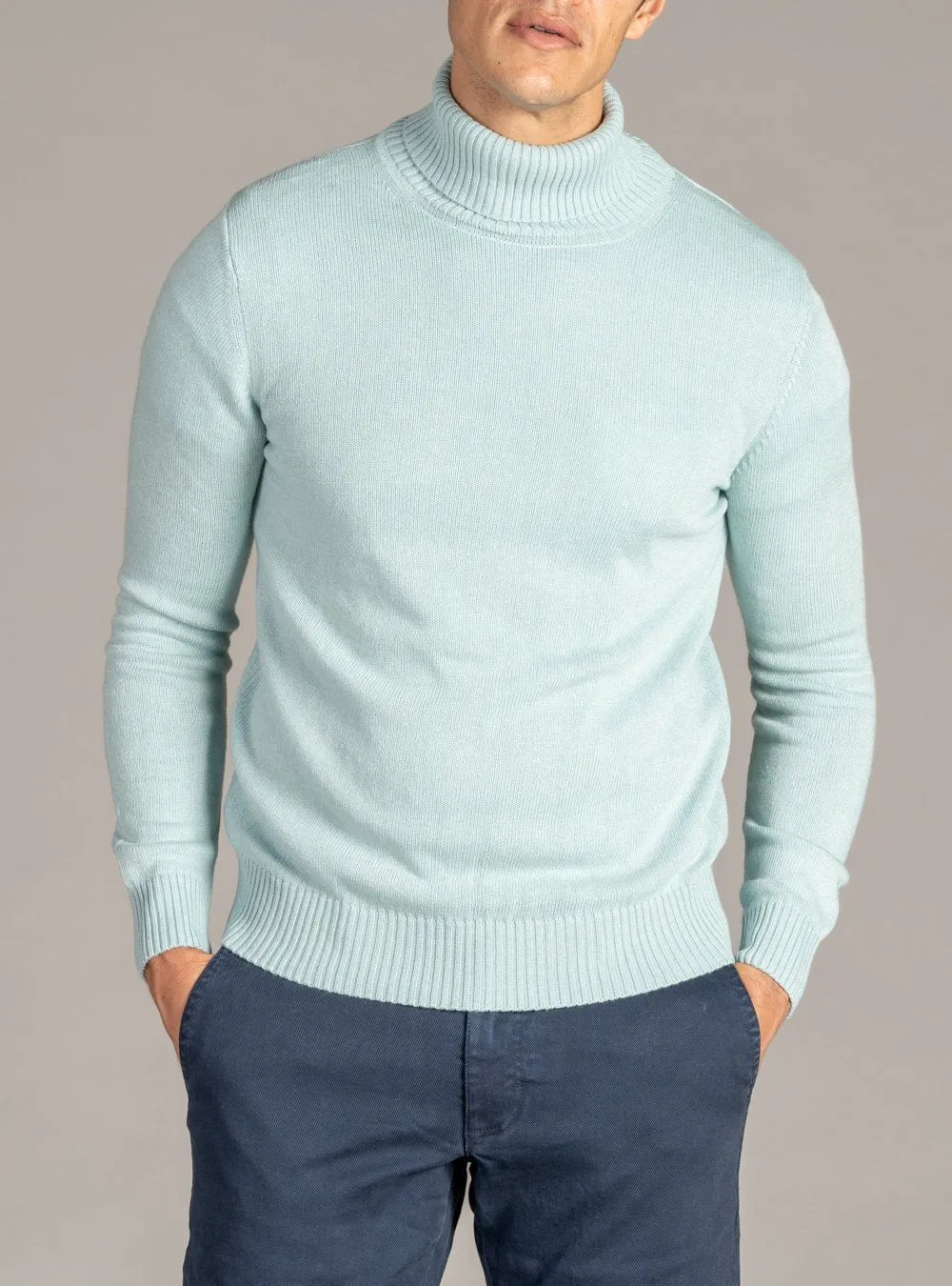 Maglia Collo Alto in Lana Cashmere - Finesse