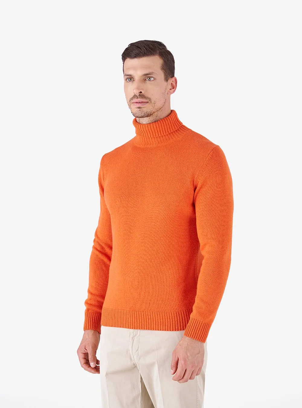 Maglia Collo Alto in Lana Cashmere - Finesse