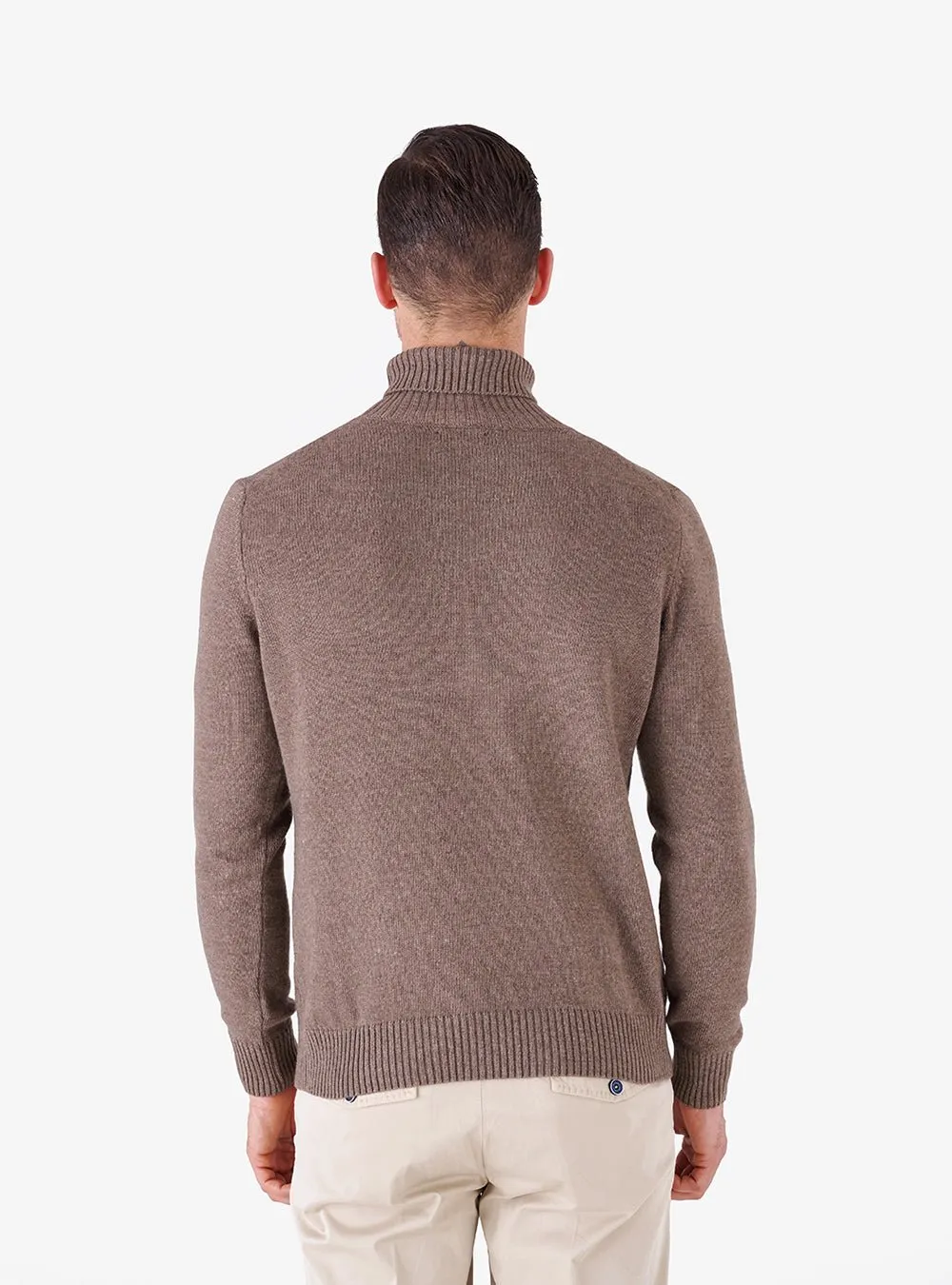 Maglia Collo Alto in Lana Cashmere - Finesse