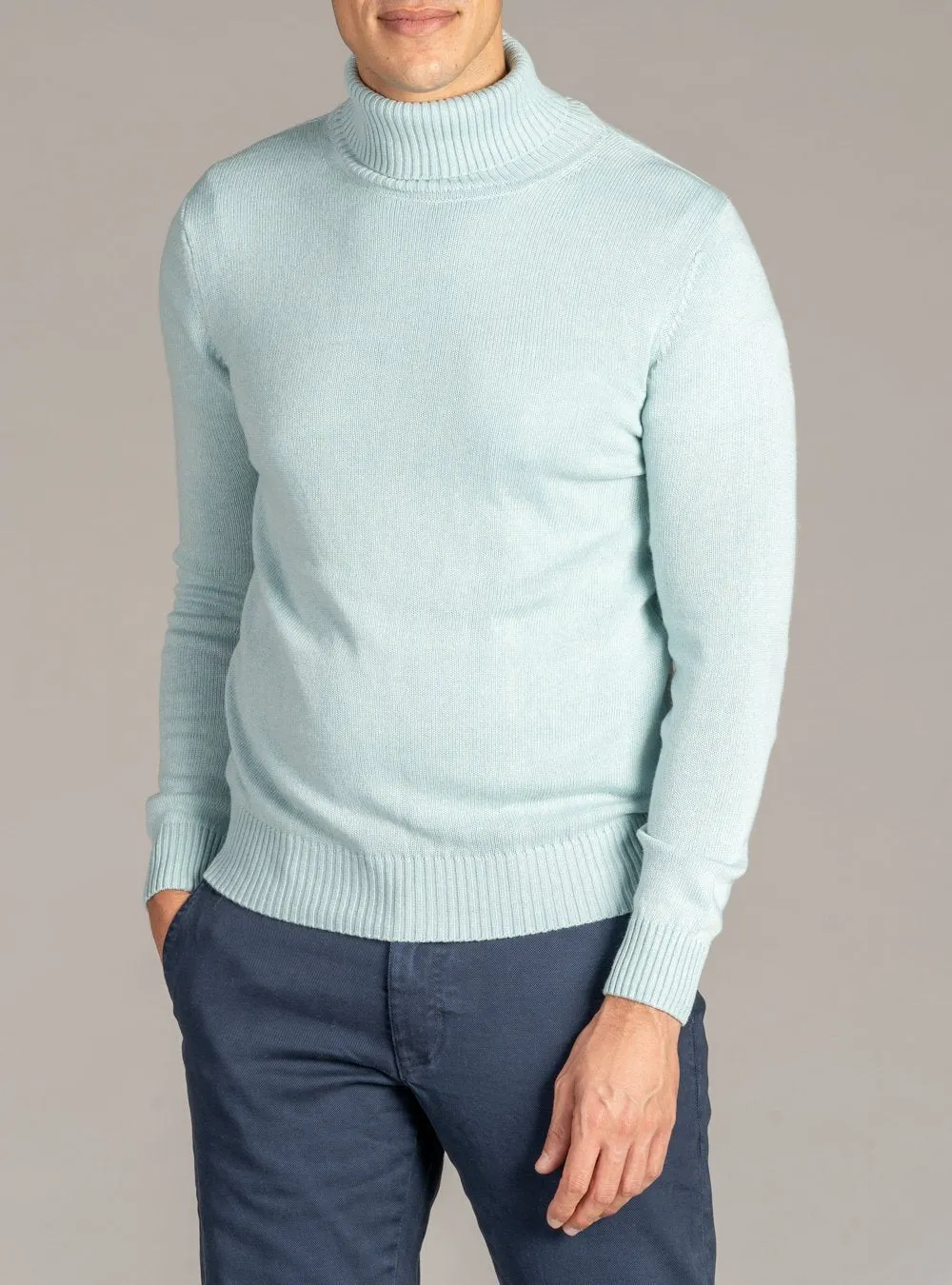 Maglia Collo Alto in Lana Cashmere - Finesse