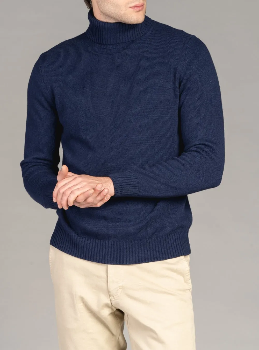 Maglia Collo Alto in Lana Cashmere - Finesse