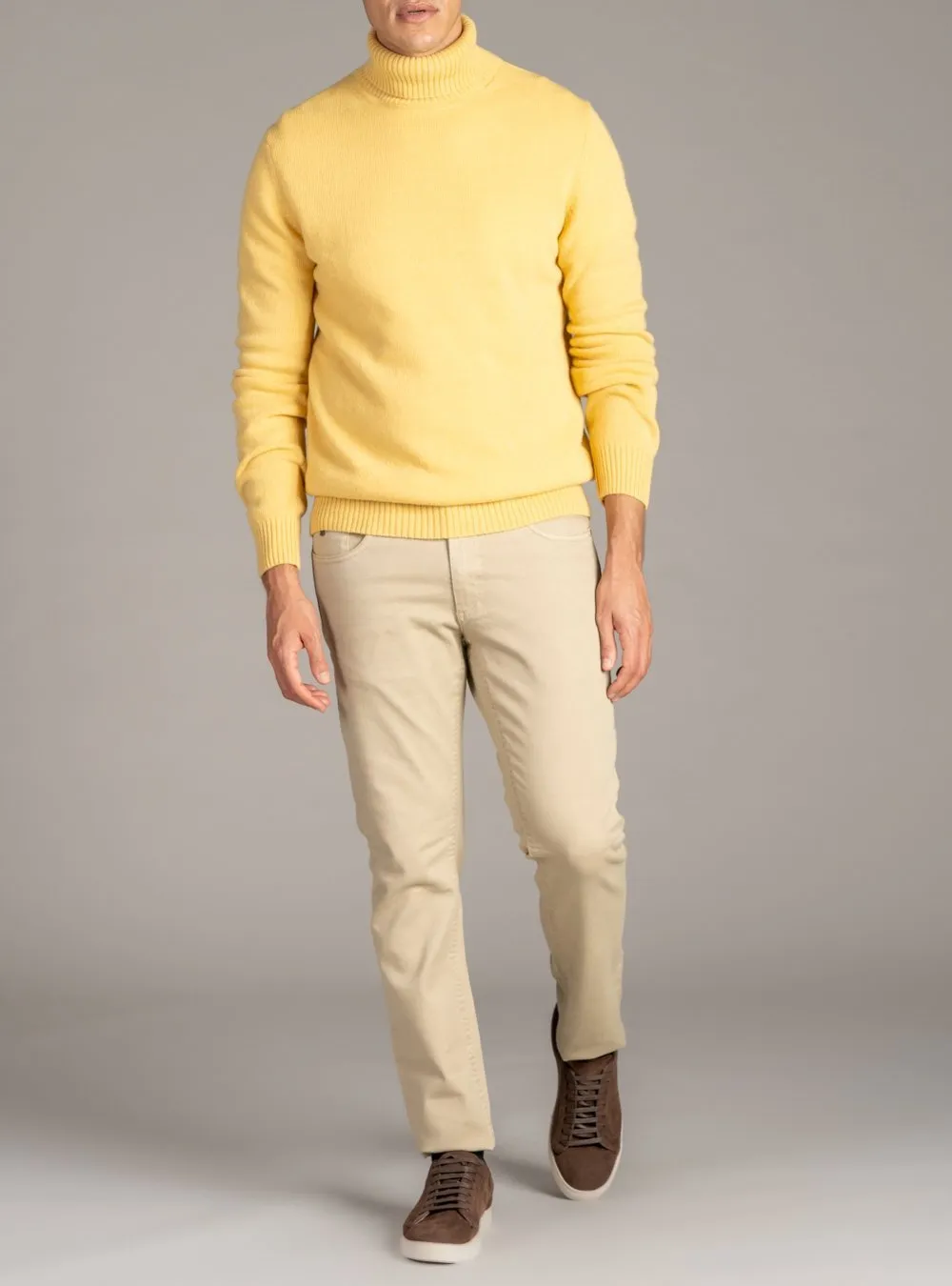 Maglia Collo Alto in Lana Cashmere - Finesse