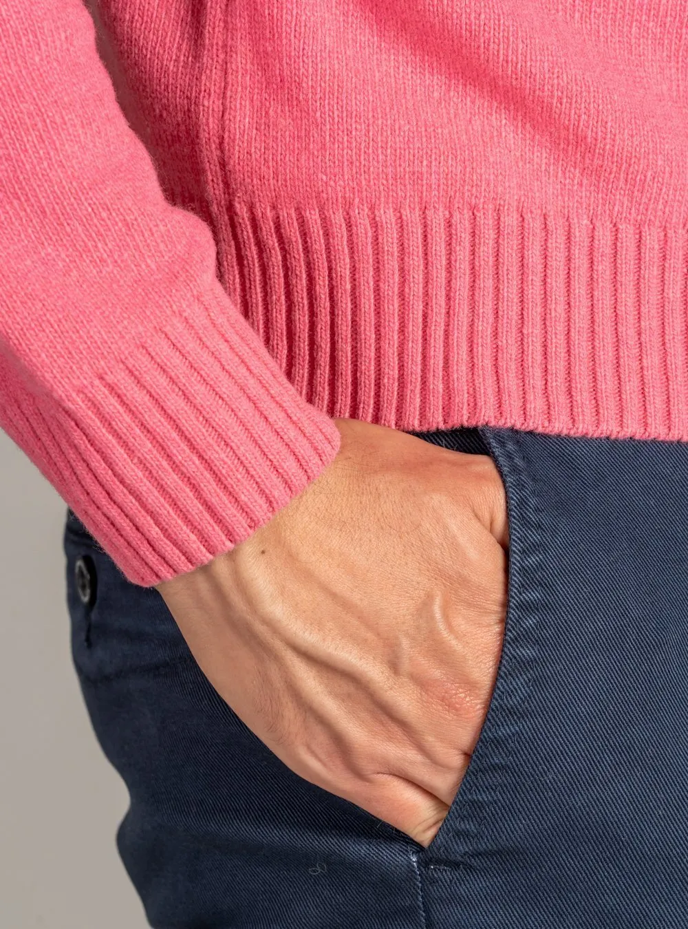 Maglia Collo Alto in Lana Cashmere - Finesse
