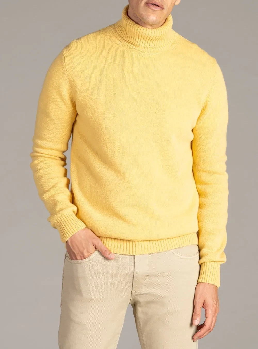 Maglia Collo Alto in Lana Cashmere - Finesse
