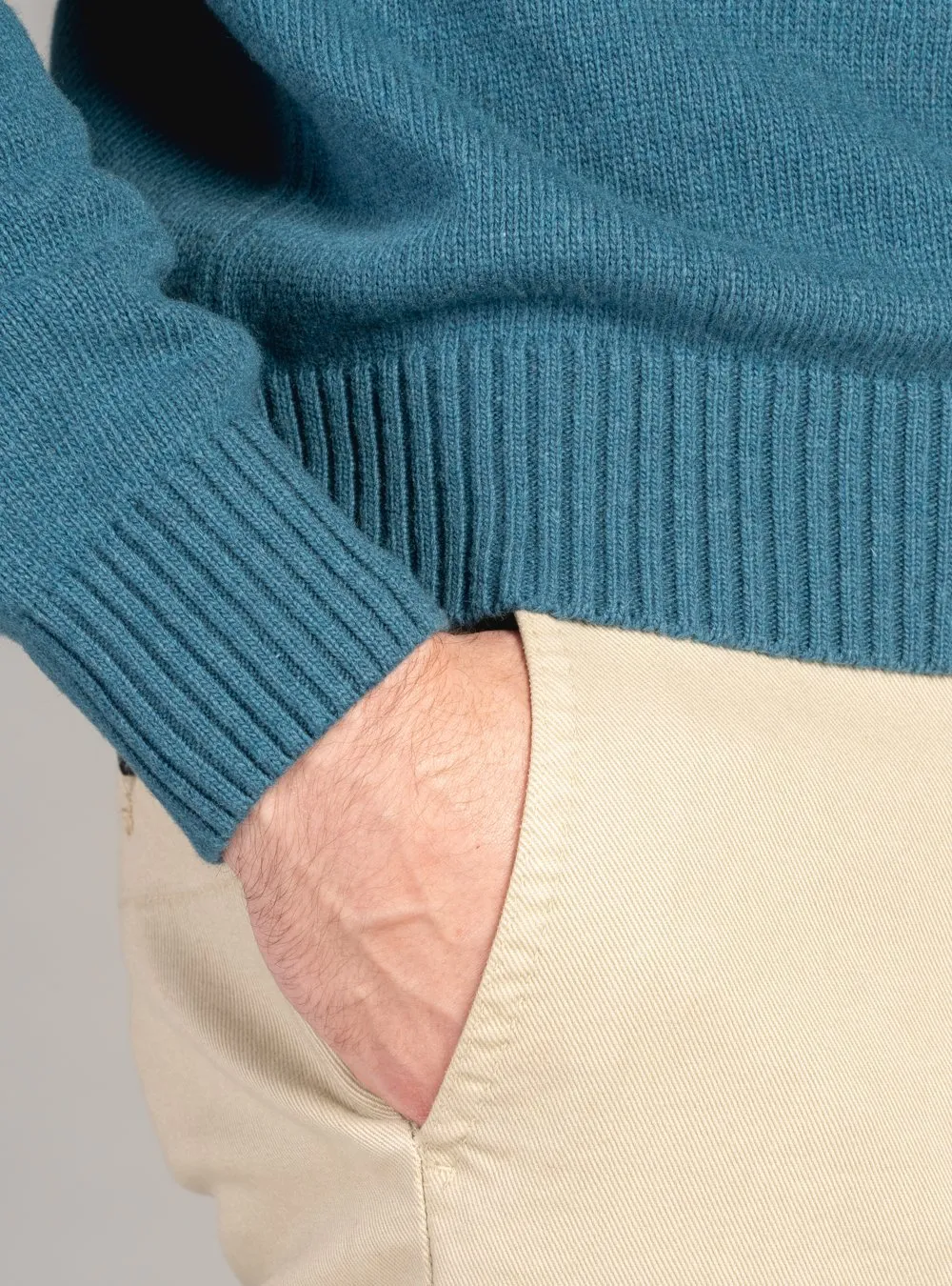 Maglia Collo Alto in Lana Cashmere - Finesse
