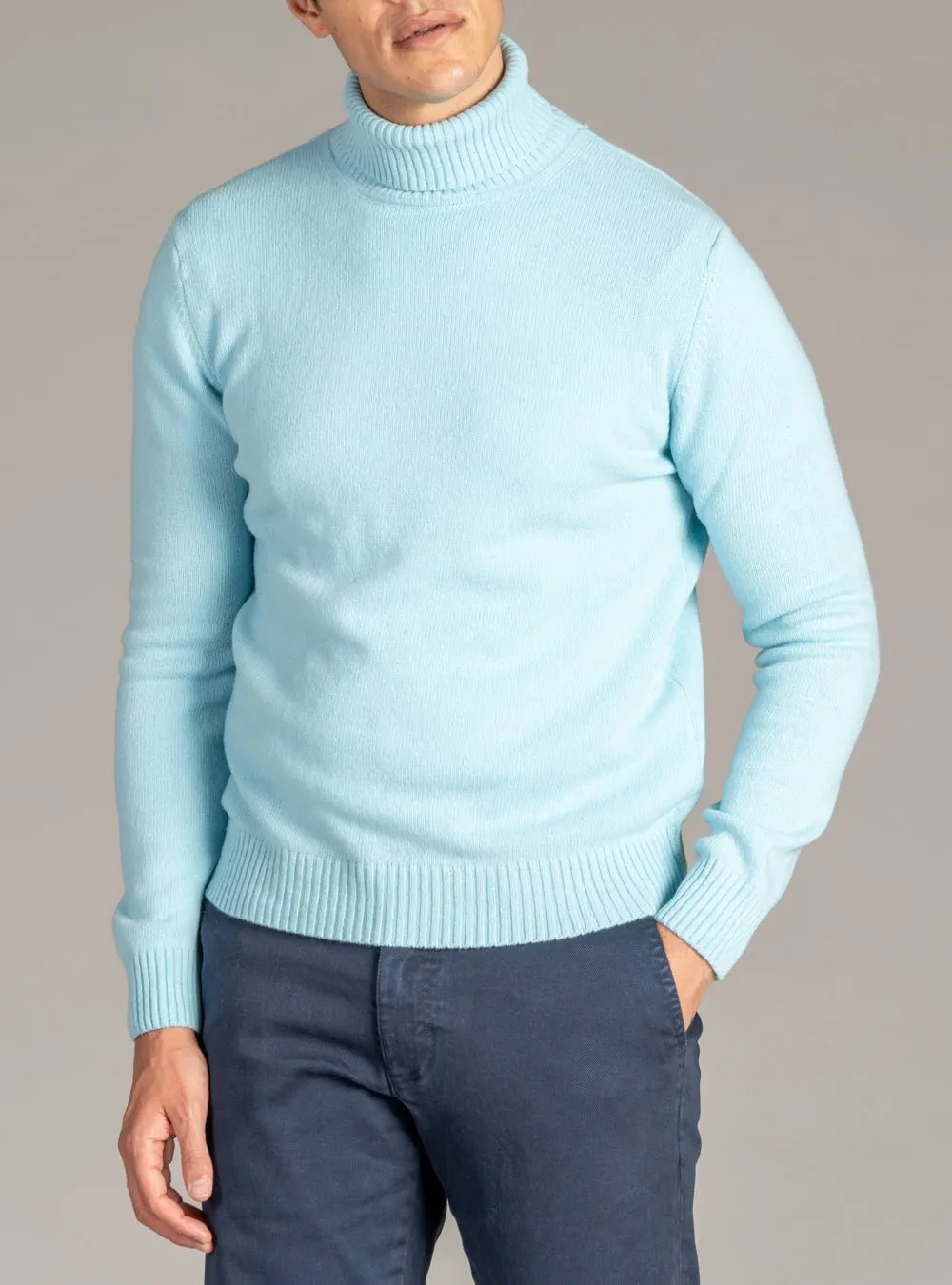 Maglia Collo Alto in Lana Cashmere - Finesse